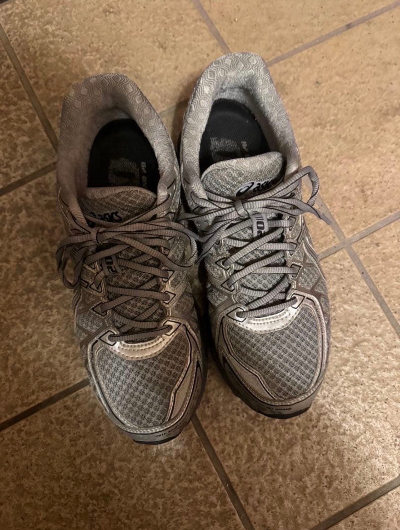 アシックス ゲルカヤノ20 "グラベル/ピュアシルバー"