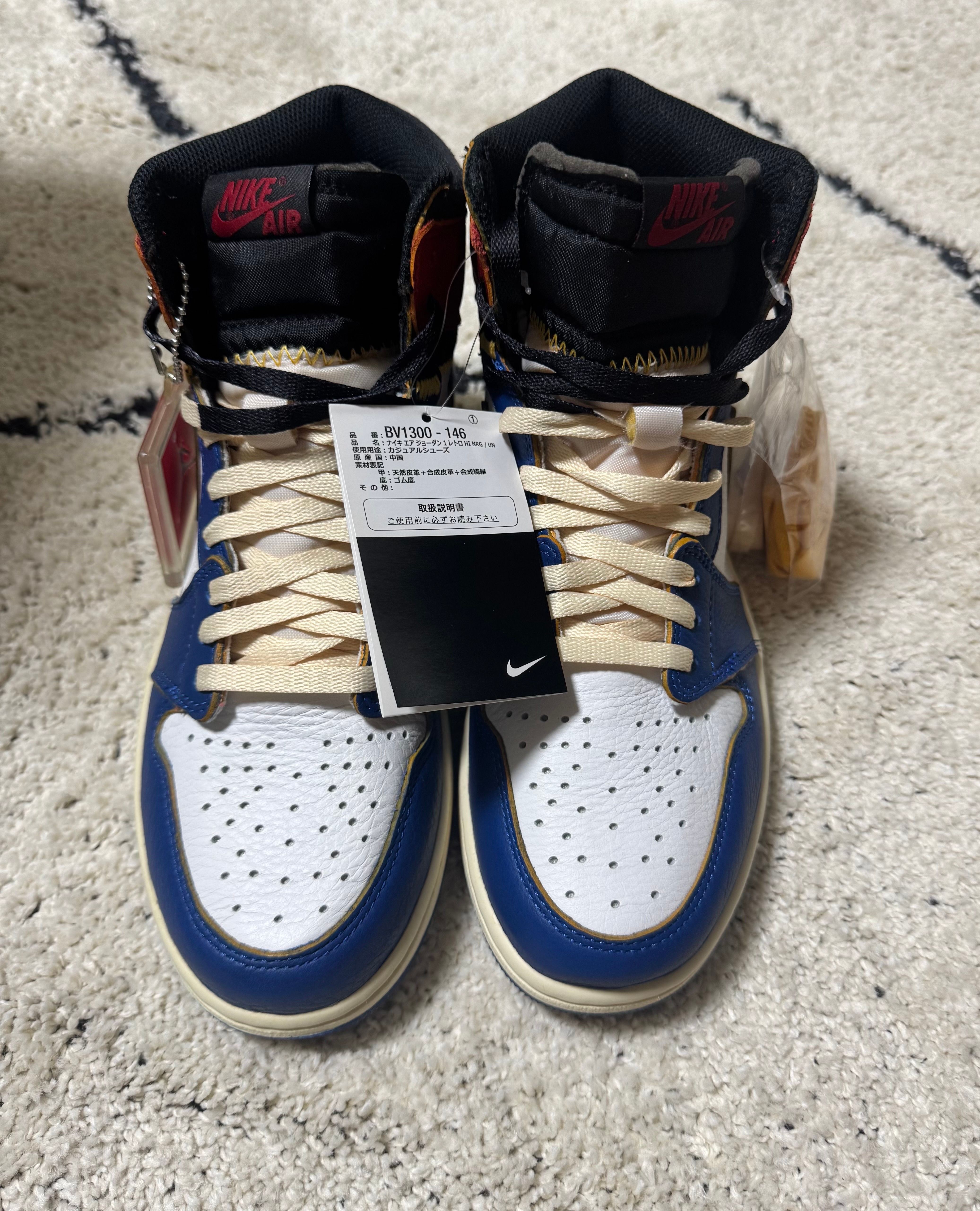 Union × Nike Air Jordan 1 Retro High OG NRG "Storm Blue/Varsity Red"