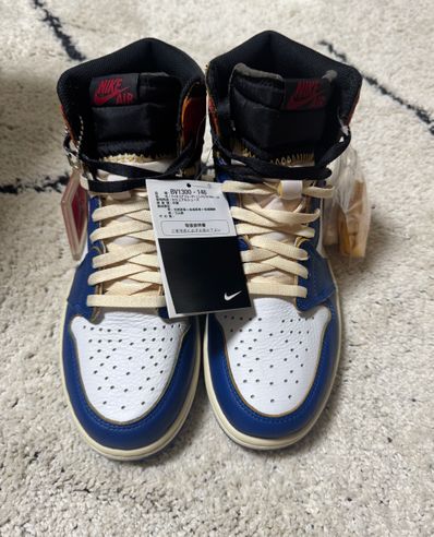 Union × Nike Air Jordan 1 Retro High OG NRG "Storm Blue/Varsity Red"