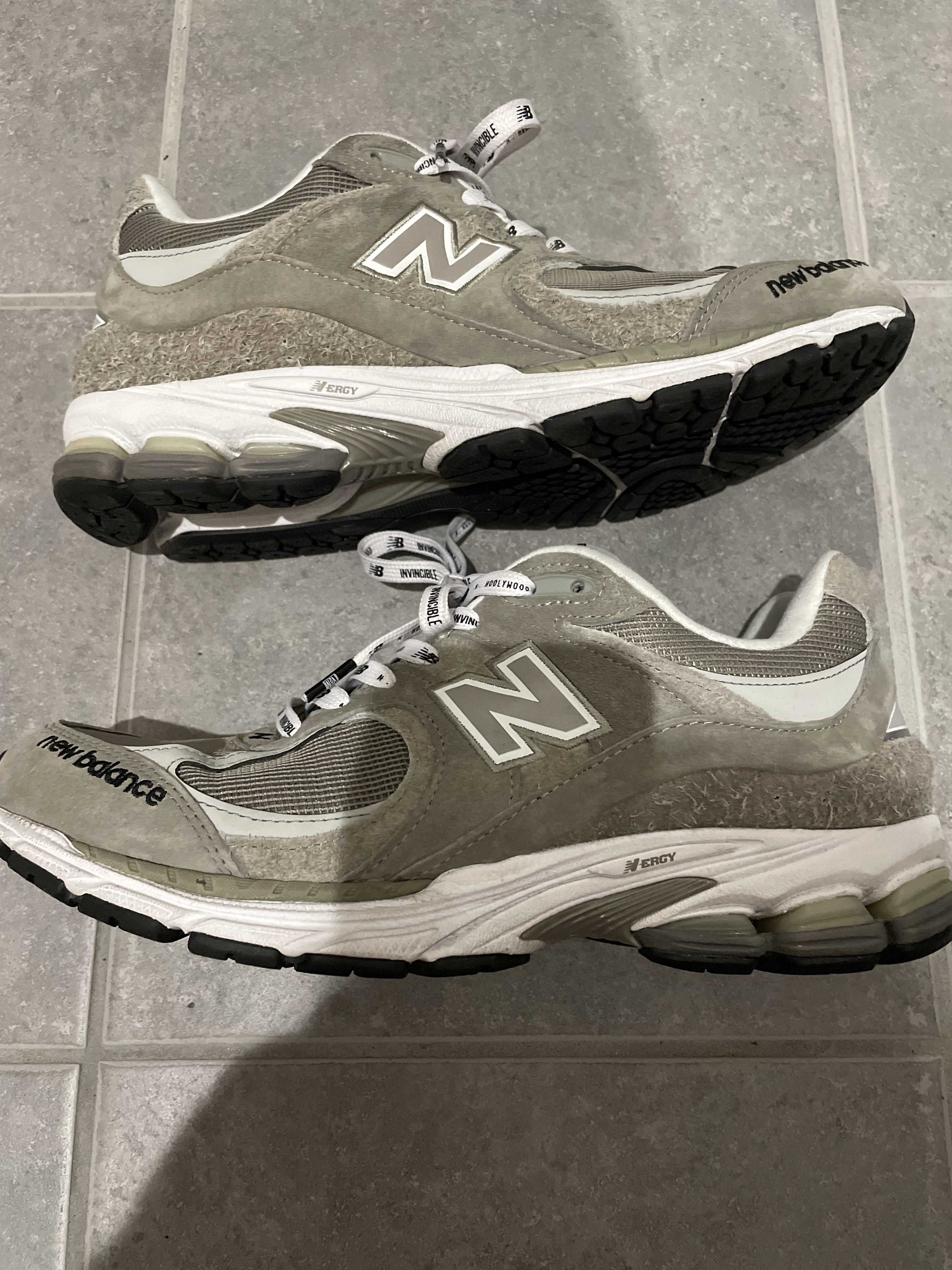 N.HOLLYWOOD × INVINCIBLE × New Balance 2002R "Gray"