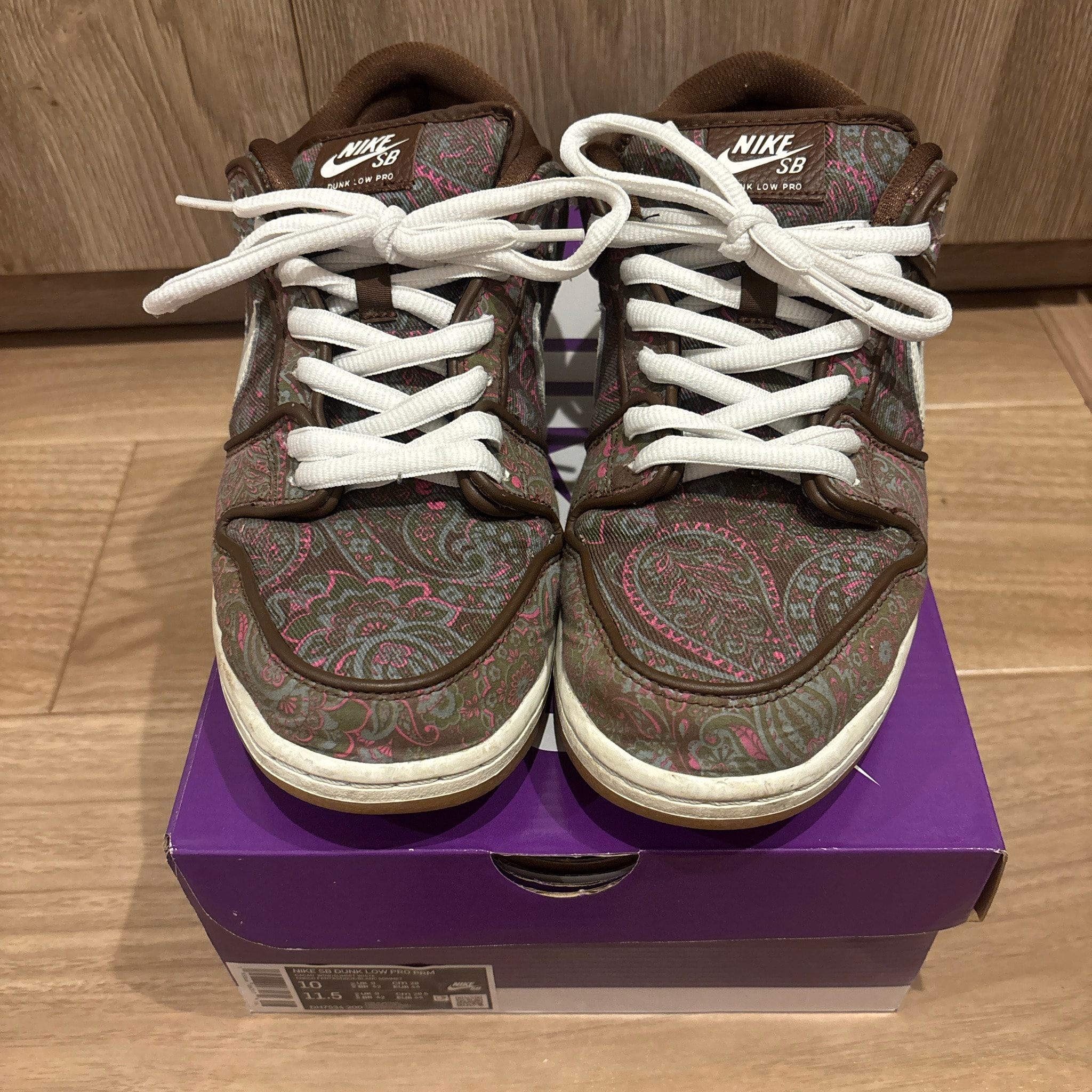 Nike SB Dunk Low PRM "Brown Paisley"