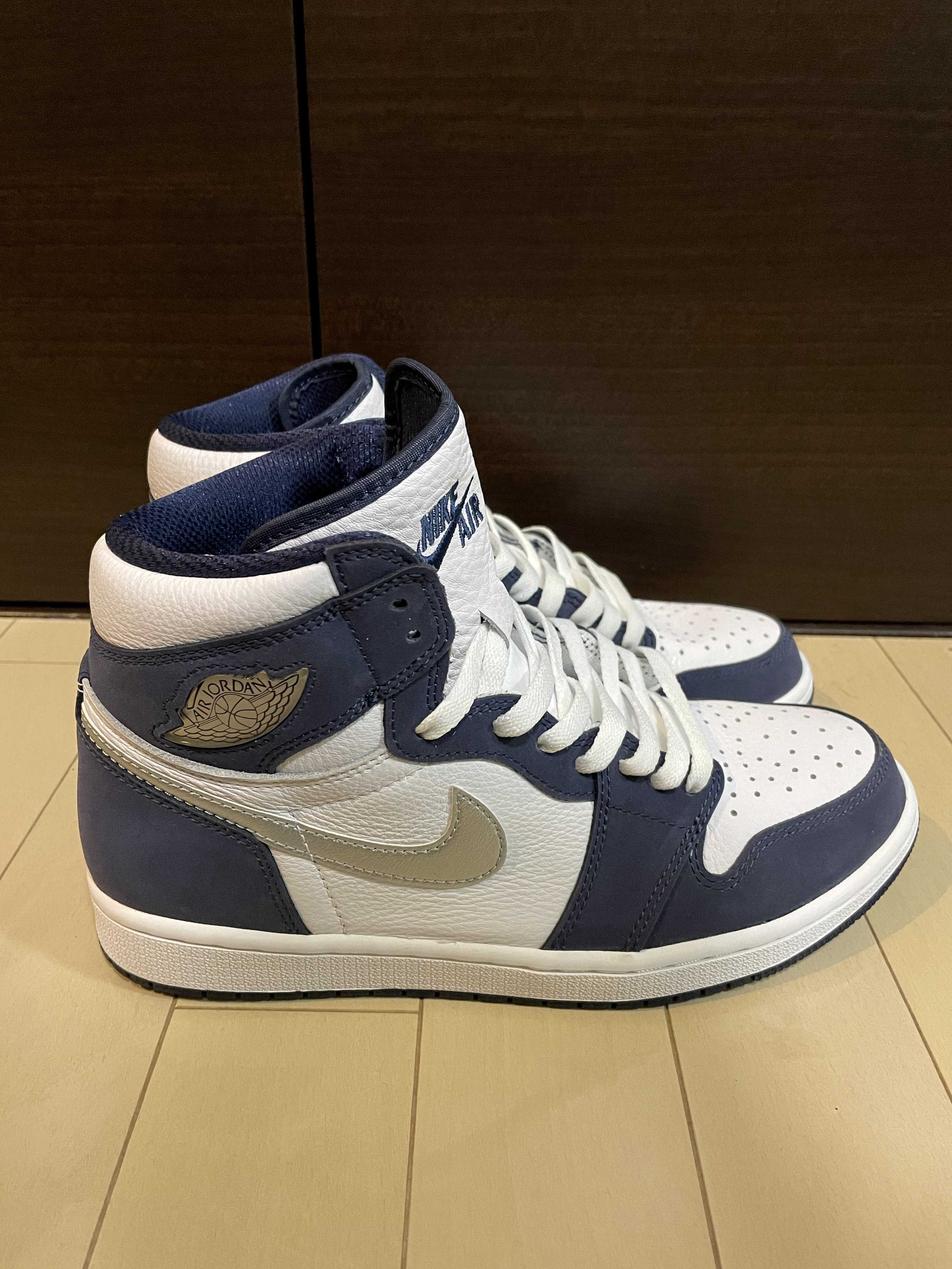 Nike Air Jordan 1 High OG CO.JP "White/Midnight Navy" (2020)(ブリーフケースなし)