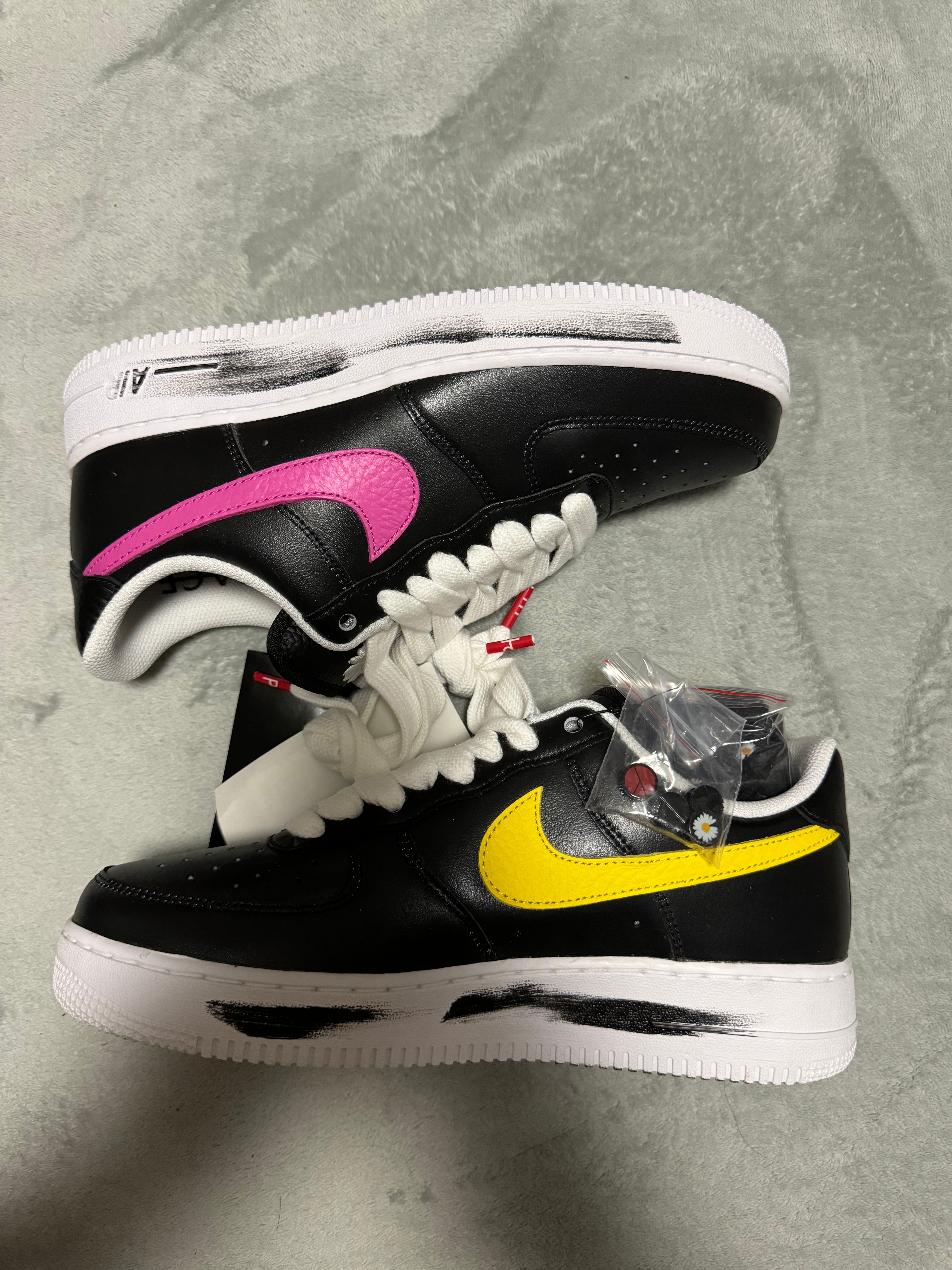 PEACEMINUSONE × Nike Air Force 1 Low '07 Para-Noise 3.0 "Black and Multi-Color" / G-DRAGON