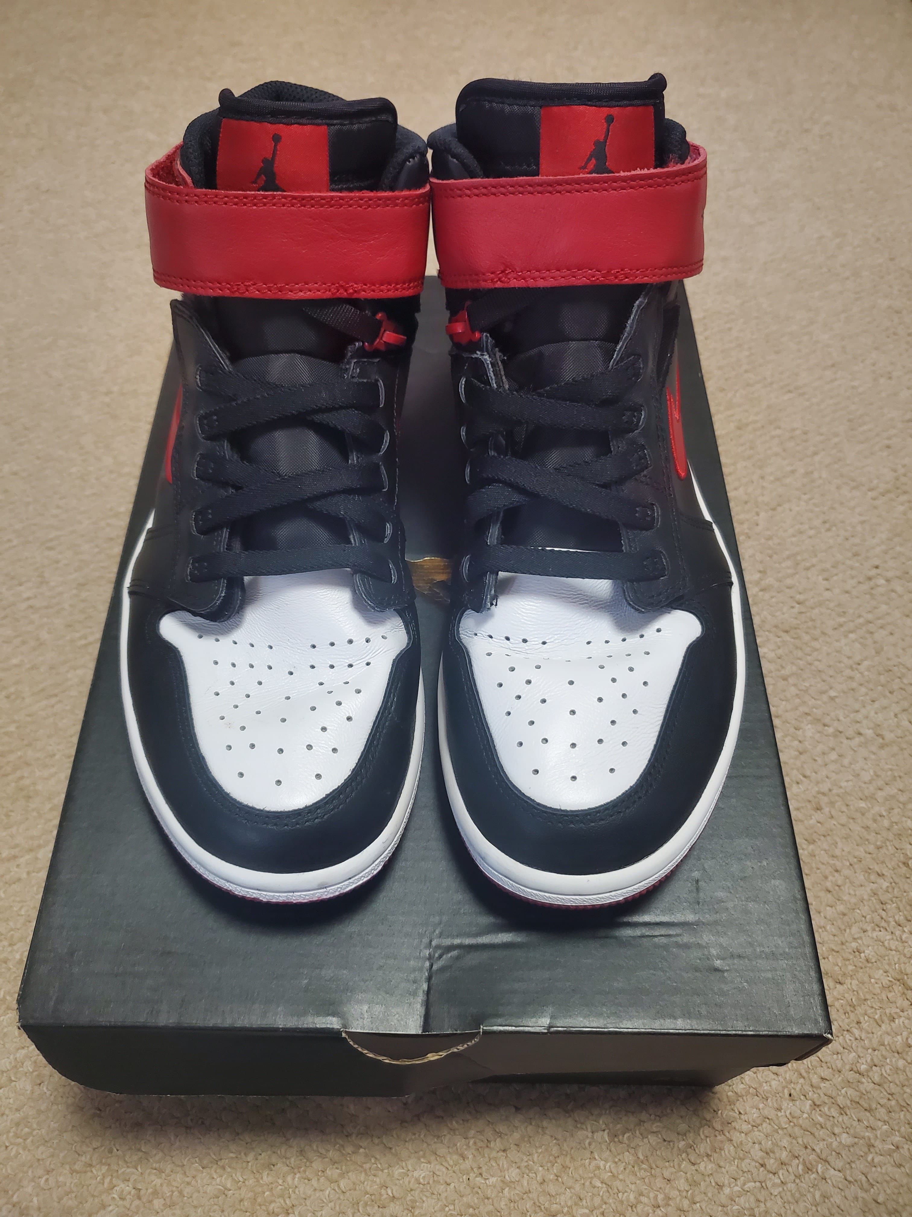 Nike Air Jordan 1 High Flyease "Black/Gym Red"