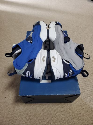 Beams × Reebok Instapump Fury "Navy/White/Royal/Grey"