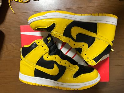 Nike Dunk High "Black/Varsity Maize"