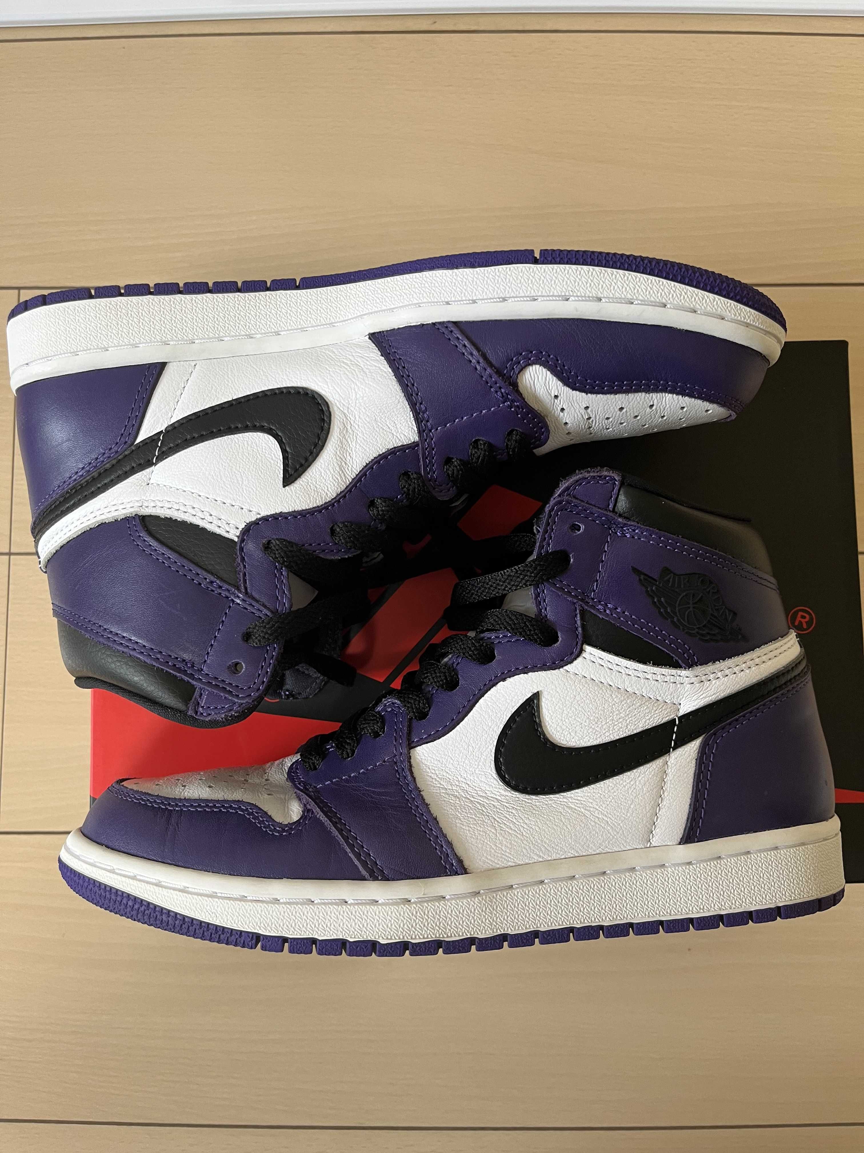 Nike Air Jordan 1 Retro High OG "Court Purple White/Black" (2020)