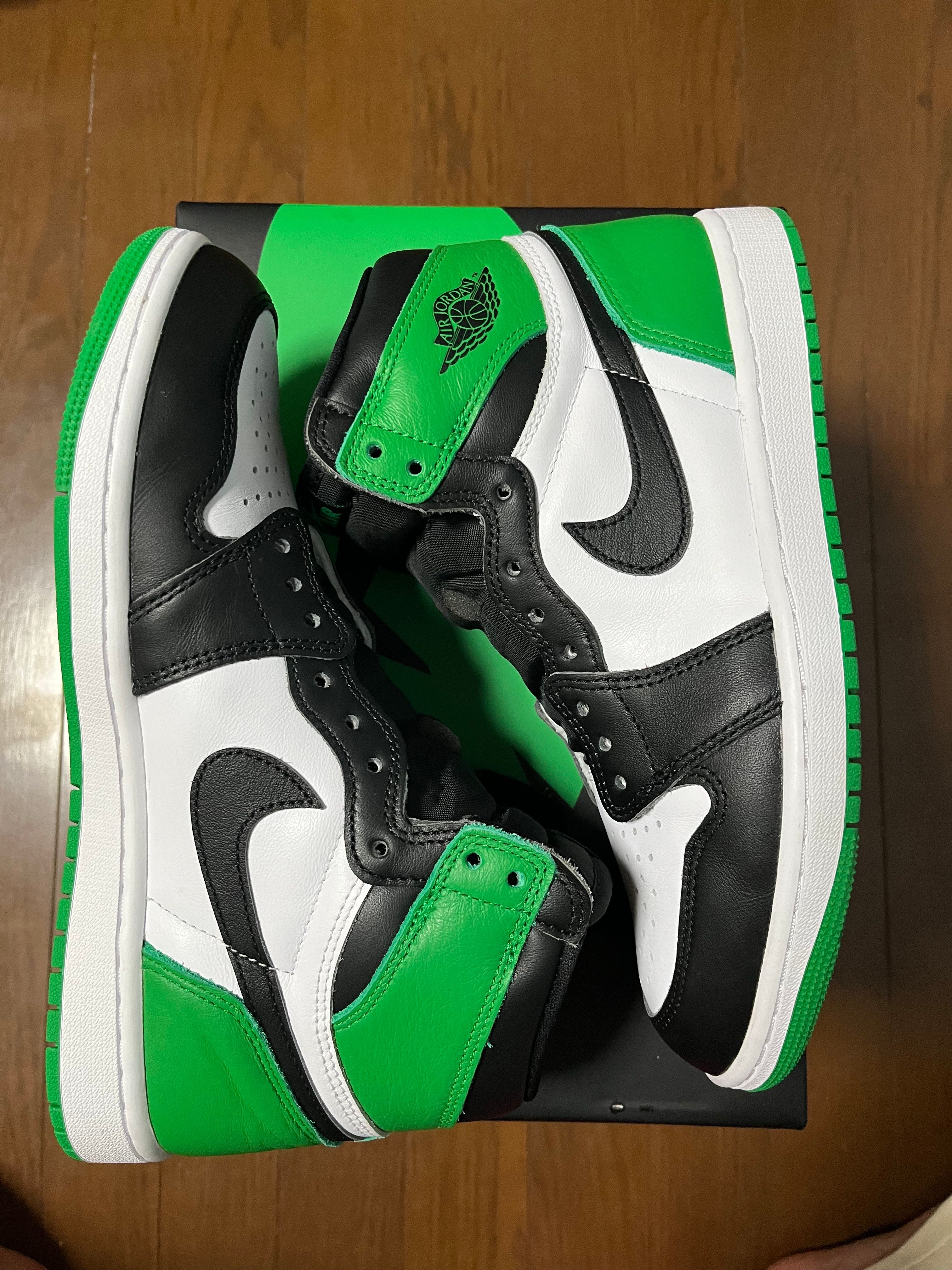 Nike Air Jordan 1 Retro High OG "Celtics/Black and Lucky Green" (2023)