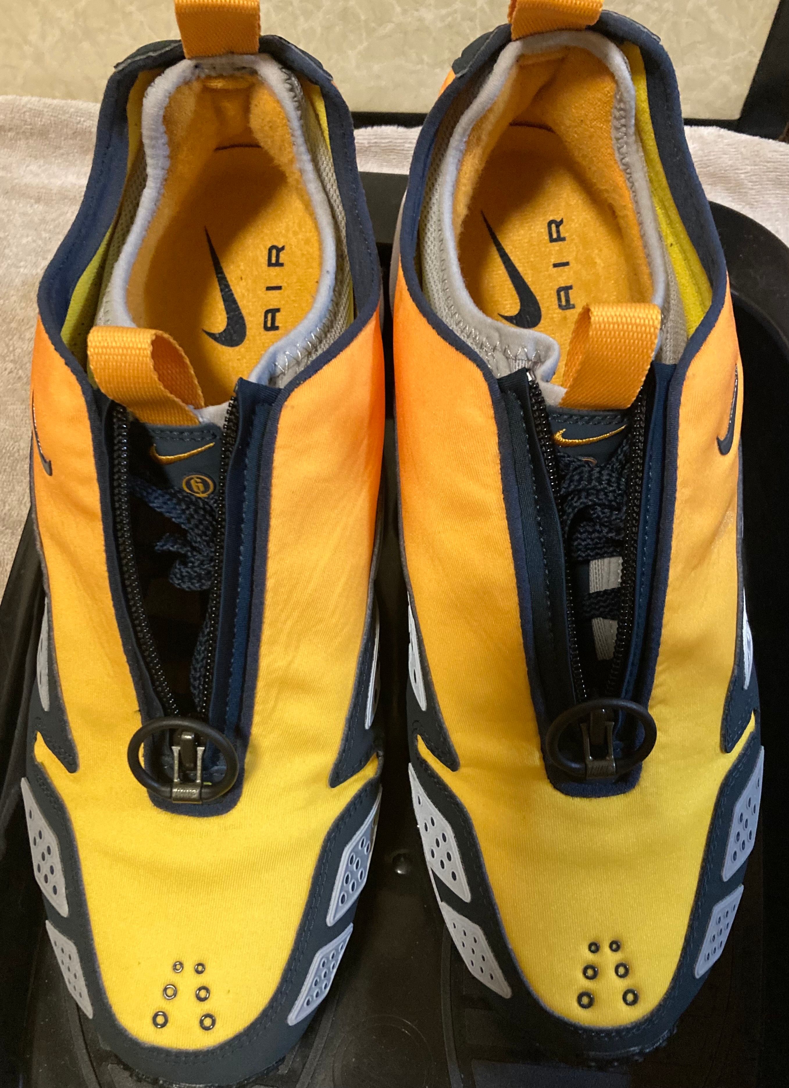 Nike Women's Air Max SNDR "Canyon Gold and Deep Ocean"