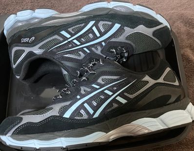 Lagua Gem × atmos × Asics Gel-NYC "Blue Topaz"