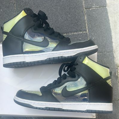 COMME des GARCONS HOMME PLUS × Nike Dunk High PRM "Black"