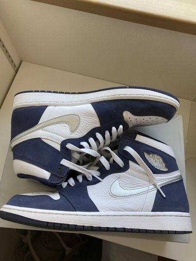 Nike Air Jordan 1 High OG CO.JP "White/Midnight Navy" (2020)(ブリーフケースなし)