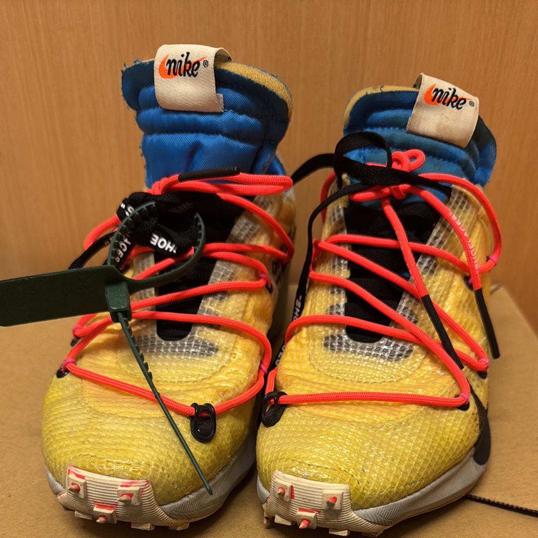 Off-White × Nike Women's Vapor Street "Tour Yellow"