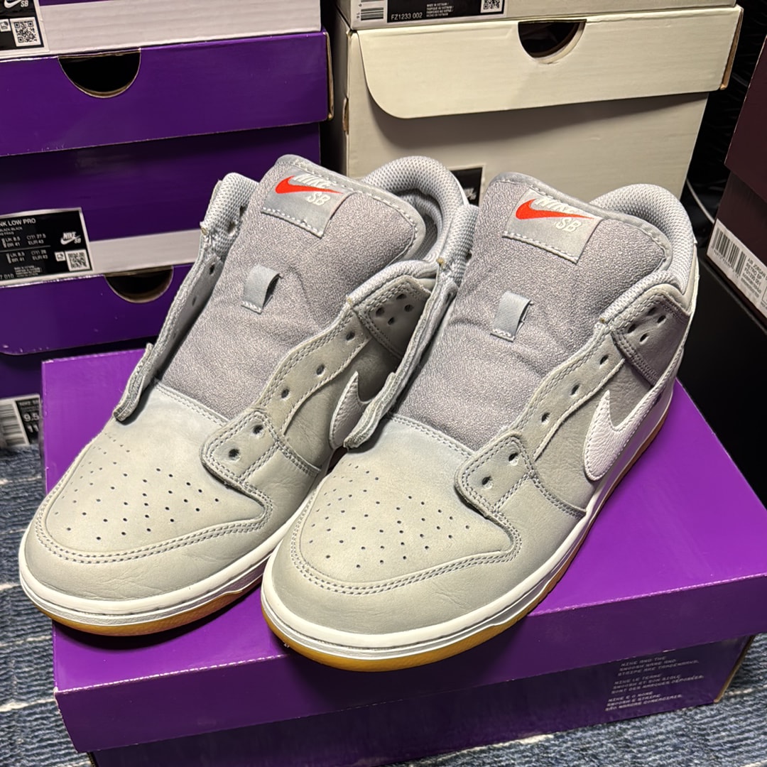 Nike SB Dunk Low Orange Label "Grey Gum"