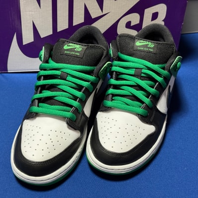 Nike SB Dunk Low Pro "Black and Classic Green"
