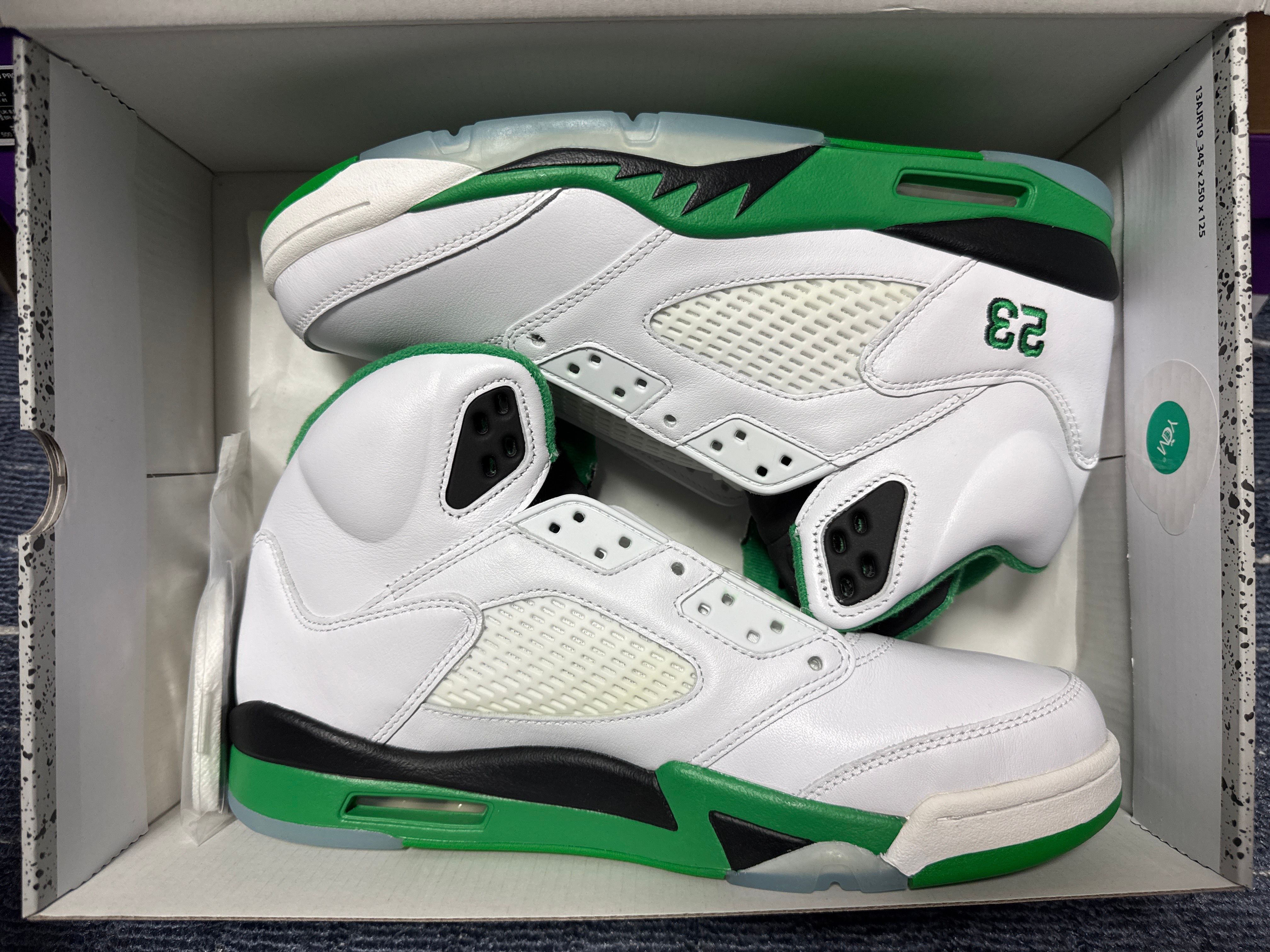 Nike Women's Air Jordan 5 Retro "Lucky Green"