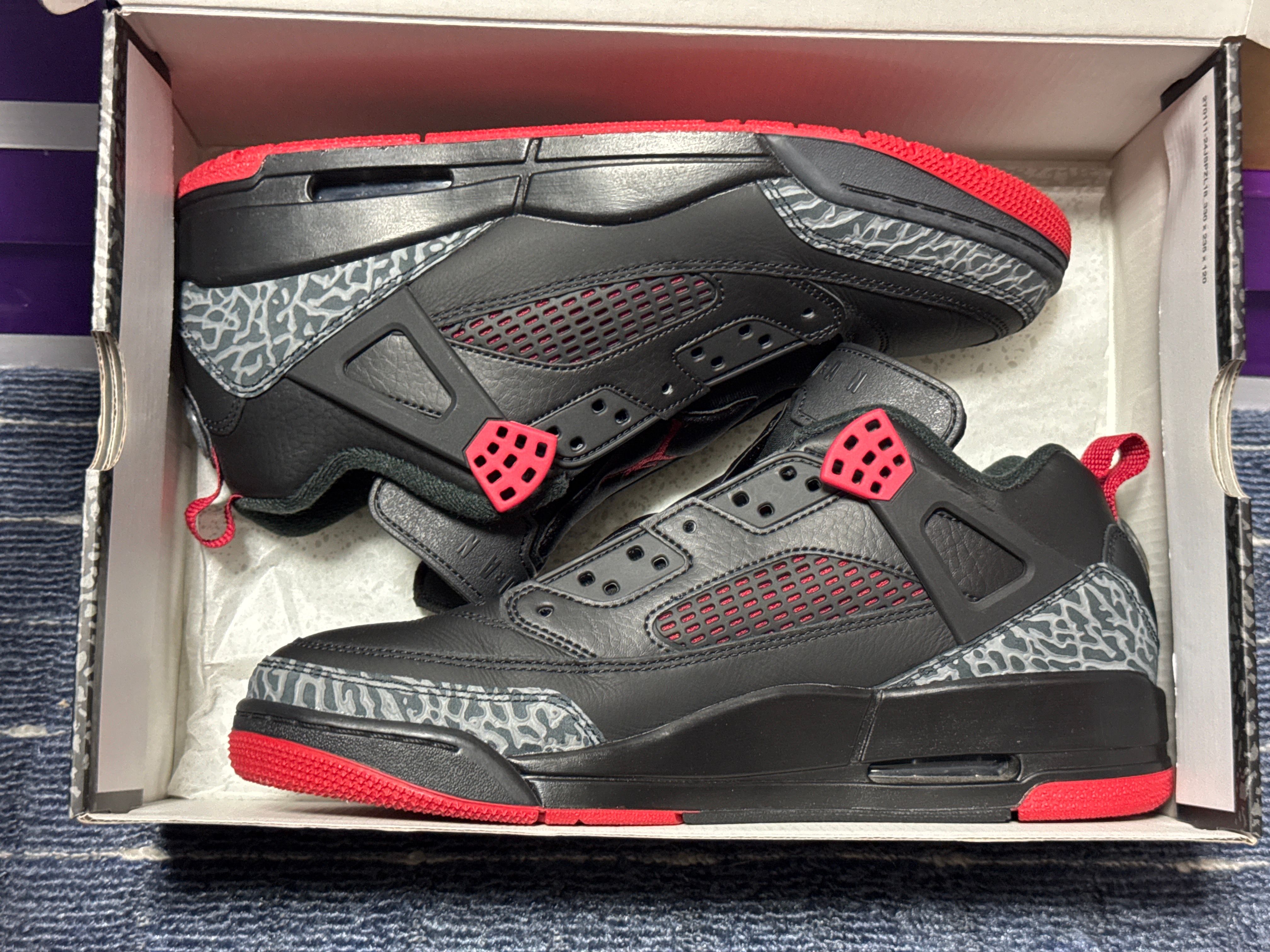 Nike Jordan Spizike Low "Bred"