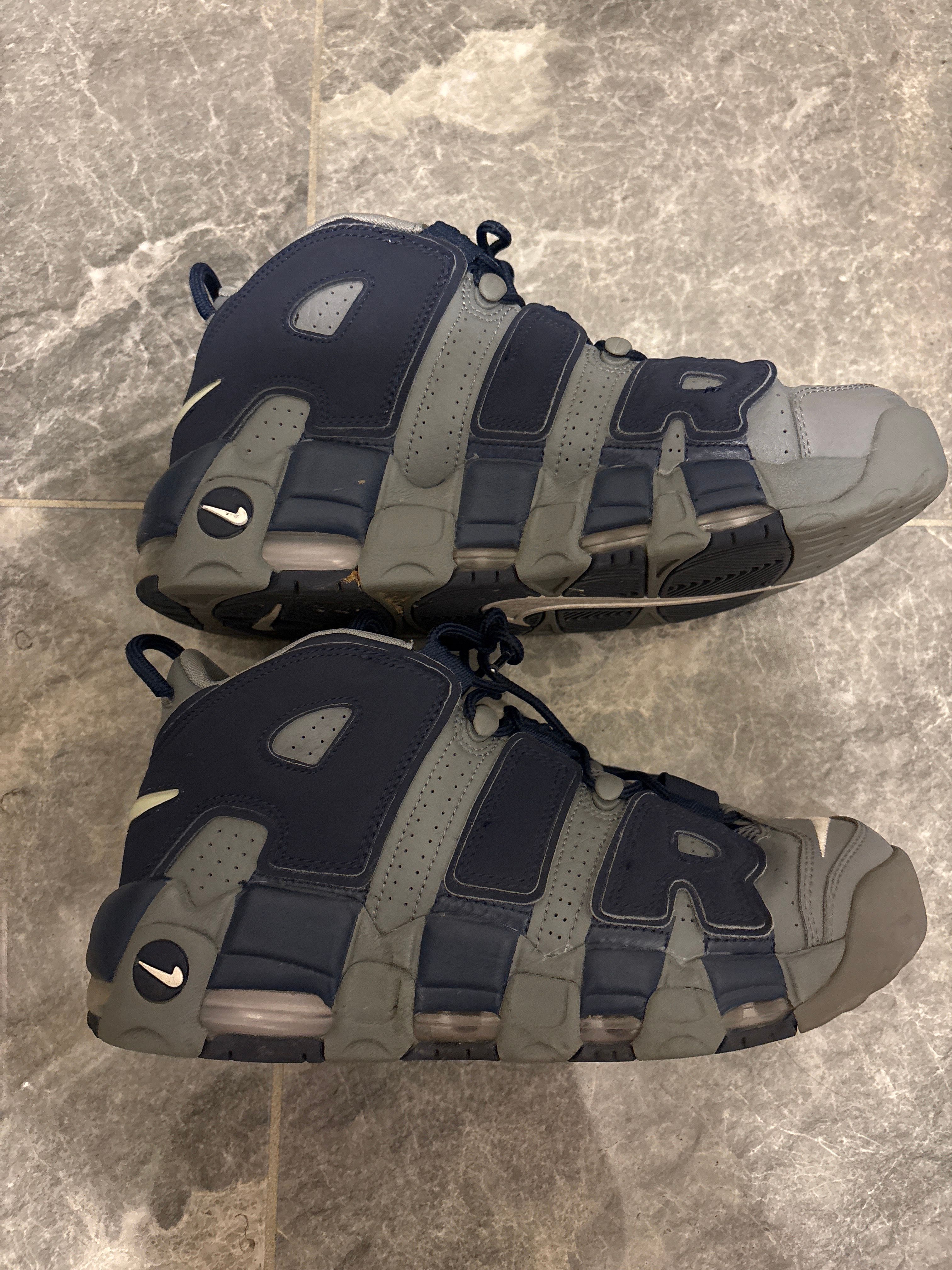 Nike Air More Uptempo '96 "Cool Grey/White/Midnight Navy"