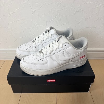 Supreme × Nike Air Force 1 Low "White"