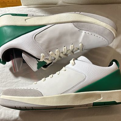 Nina Chanel Abney × Nike Women's Air Jordan 2 Retro Low "White and Malachite"