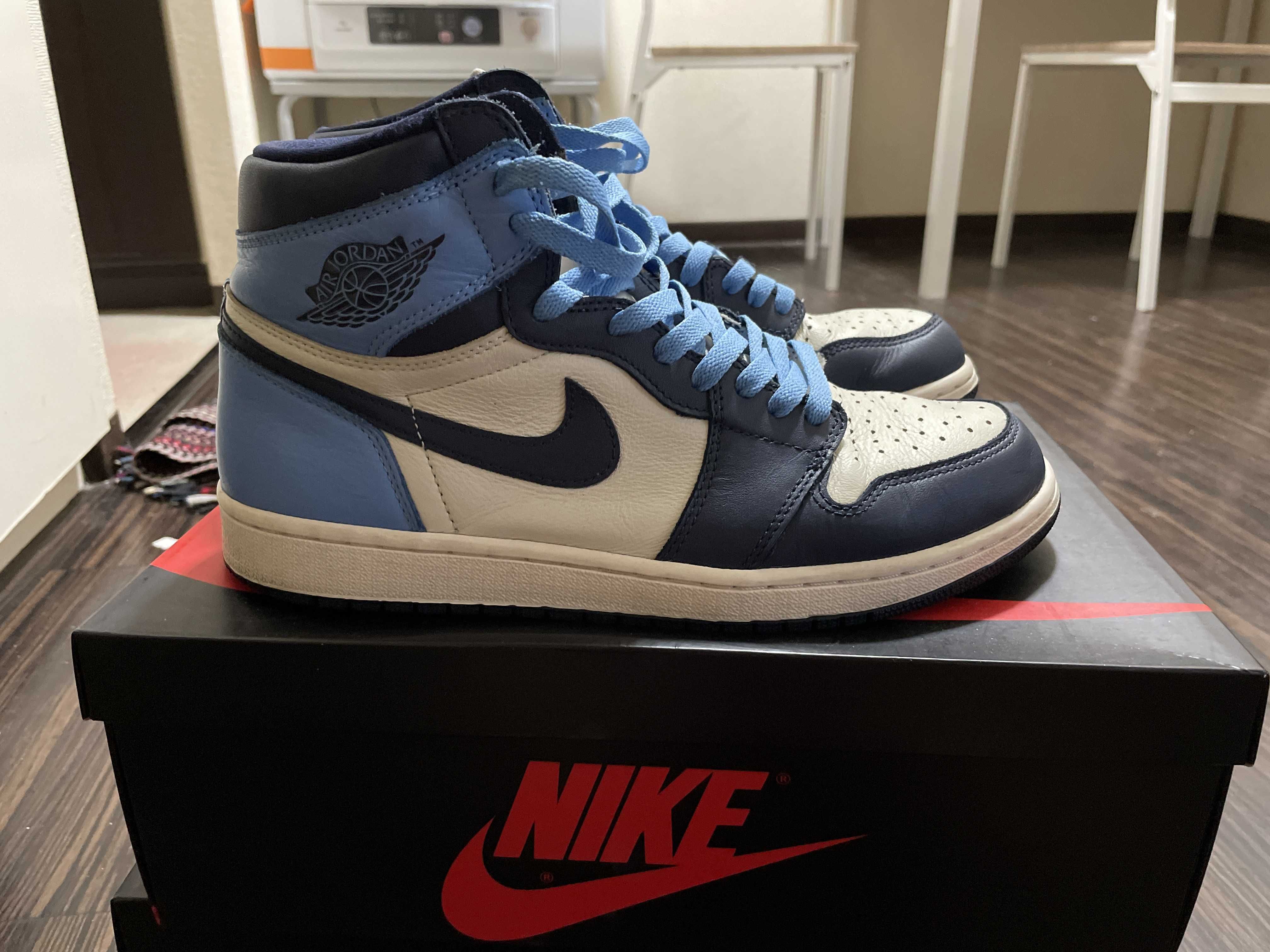 Nike Air Jordan 1 Retro High OG "Obsidian/University Blue"