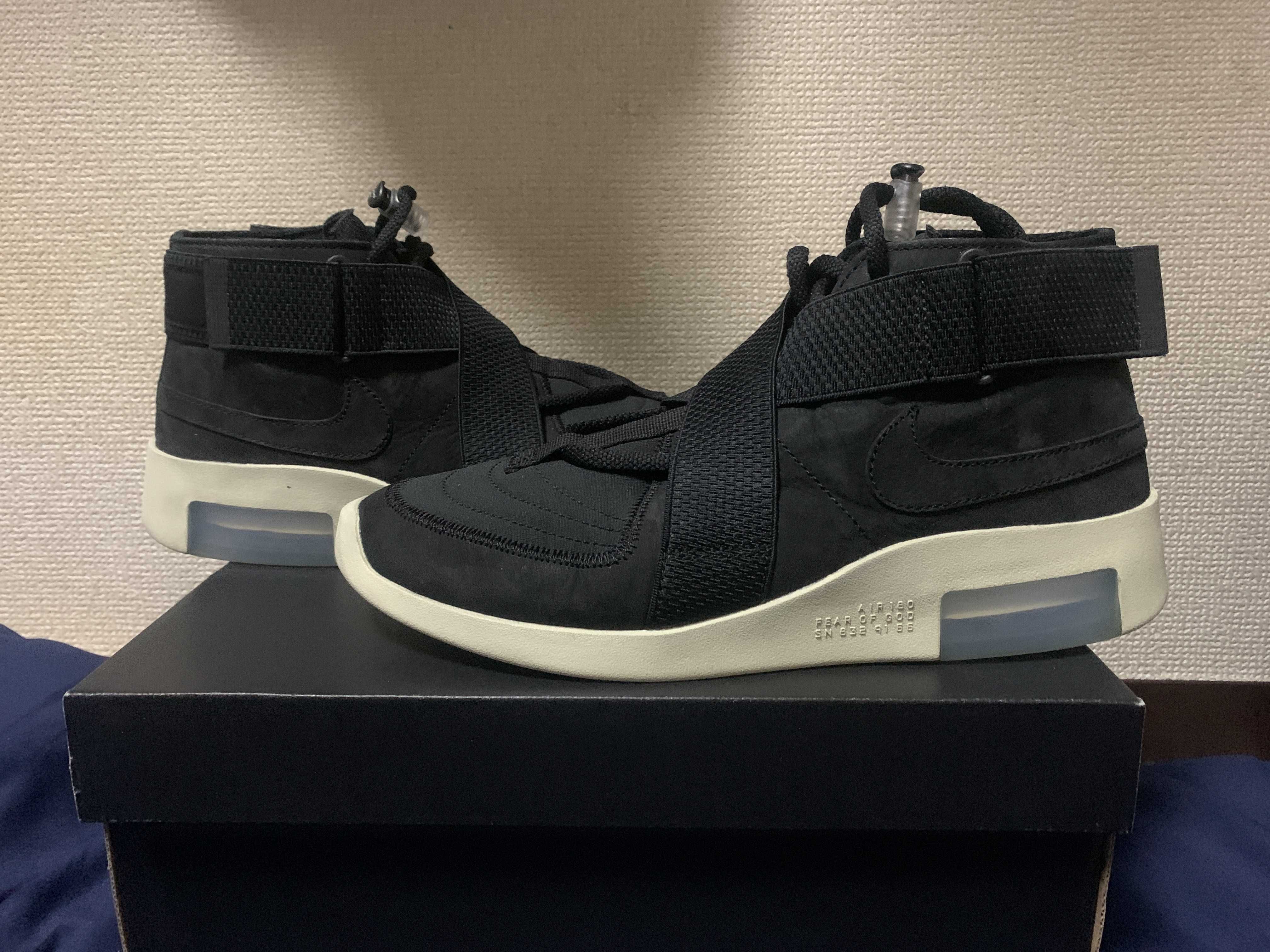 FEAR OF GOD × Nike Air Fear Of God Raid "Black"