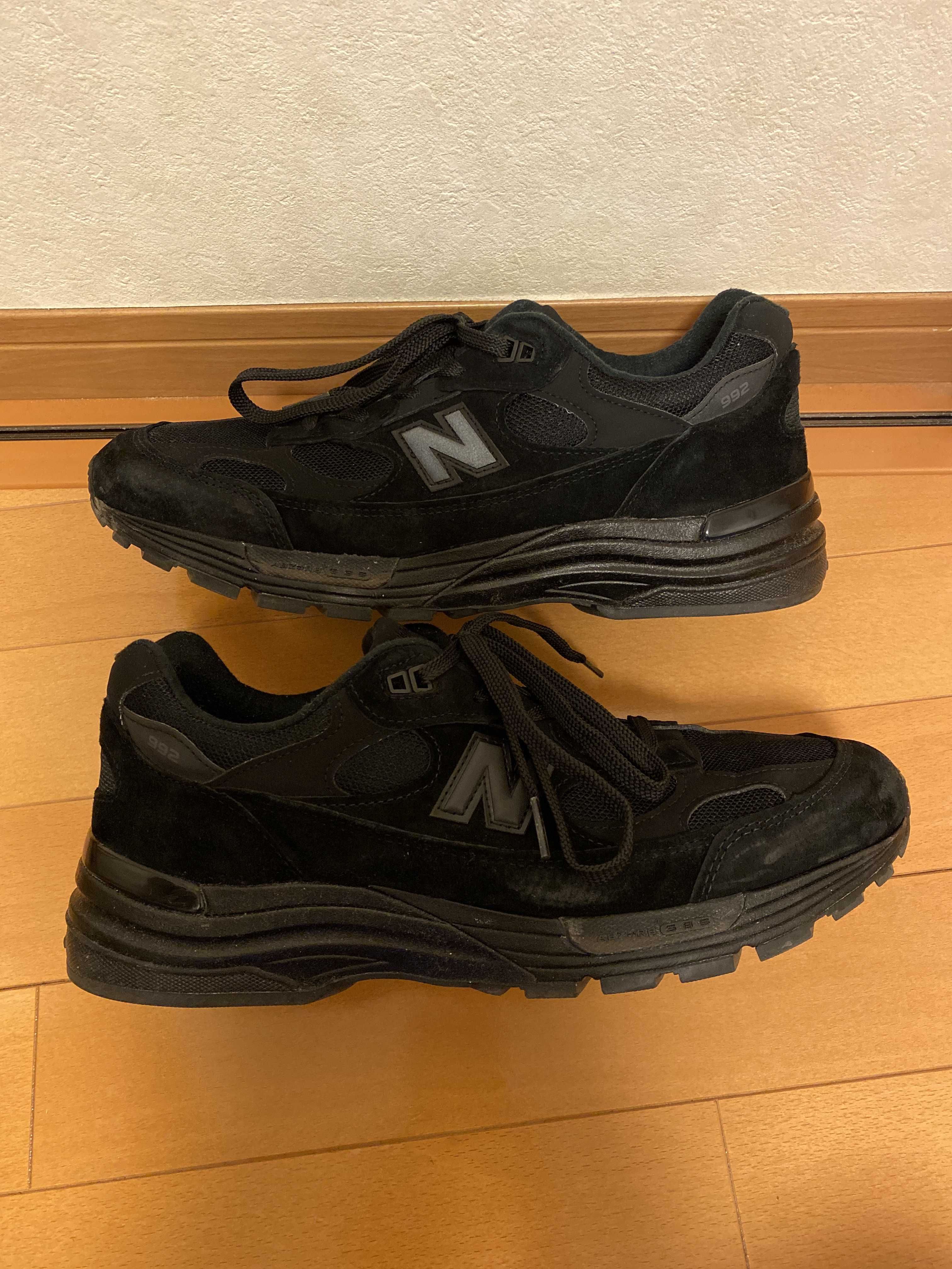 New Balance 992 "Triple Black"