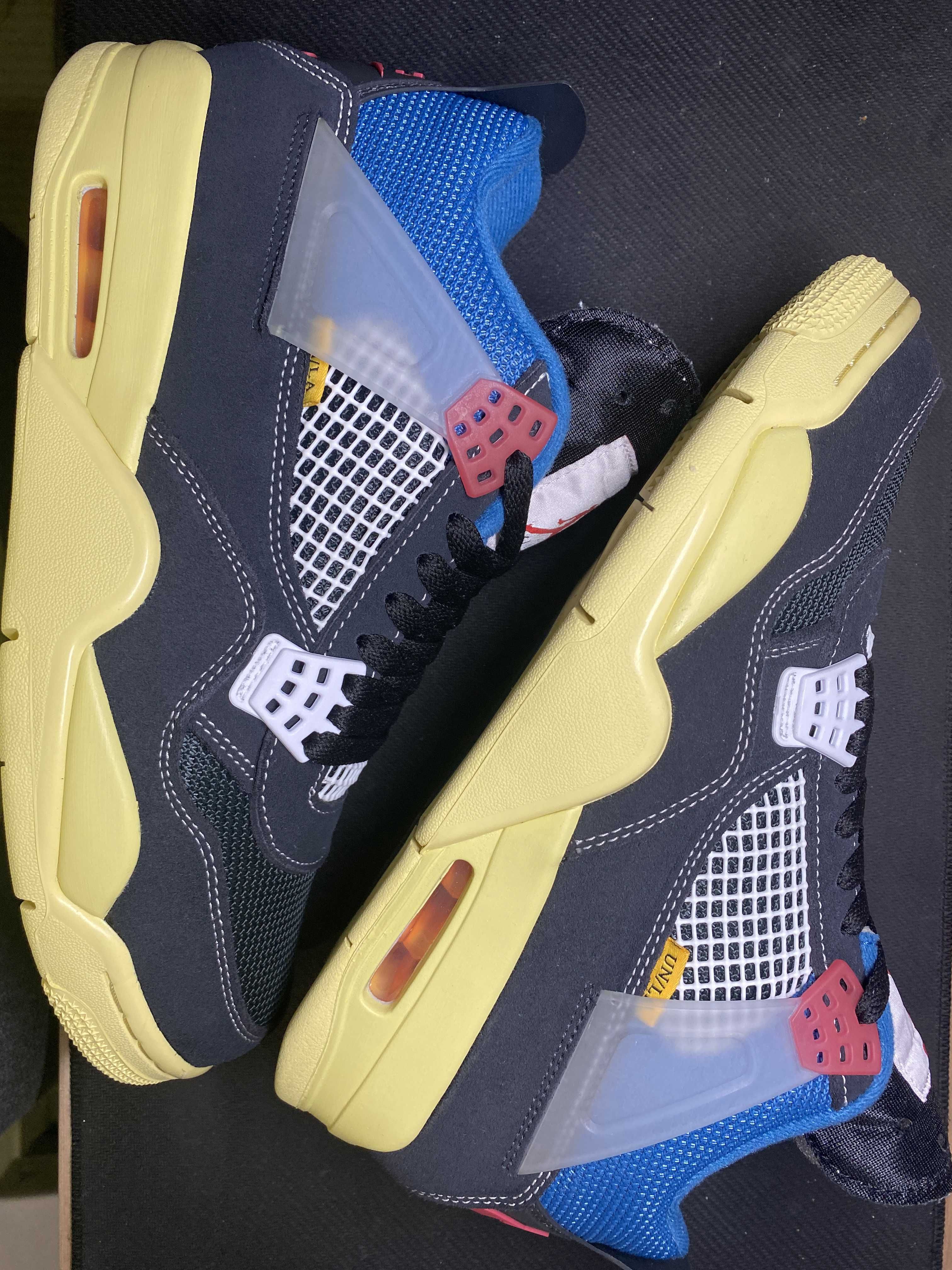 UNION × NIKE AIR JORDAN 4 "OFF NOIR"