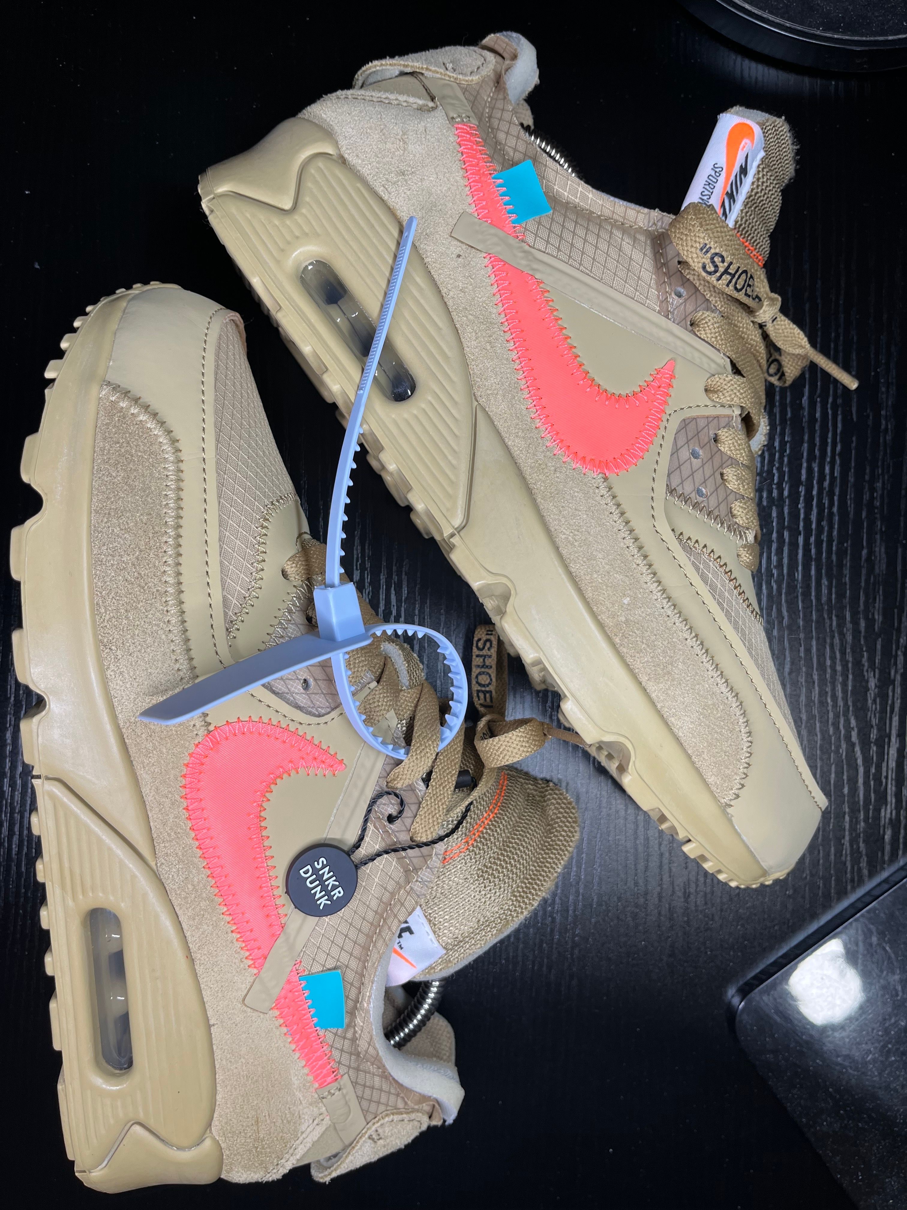 Off-White × Nike Air Max 90 "Desert Ore"