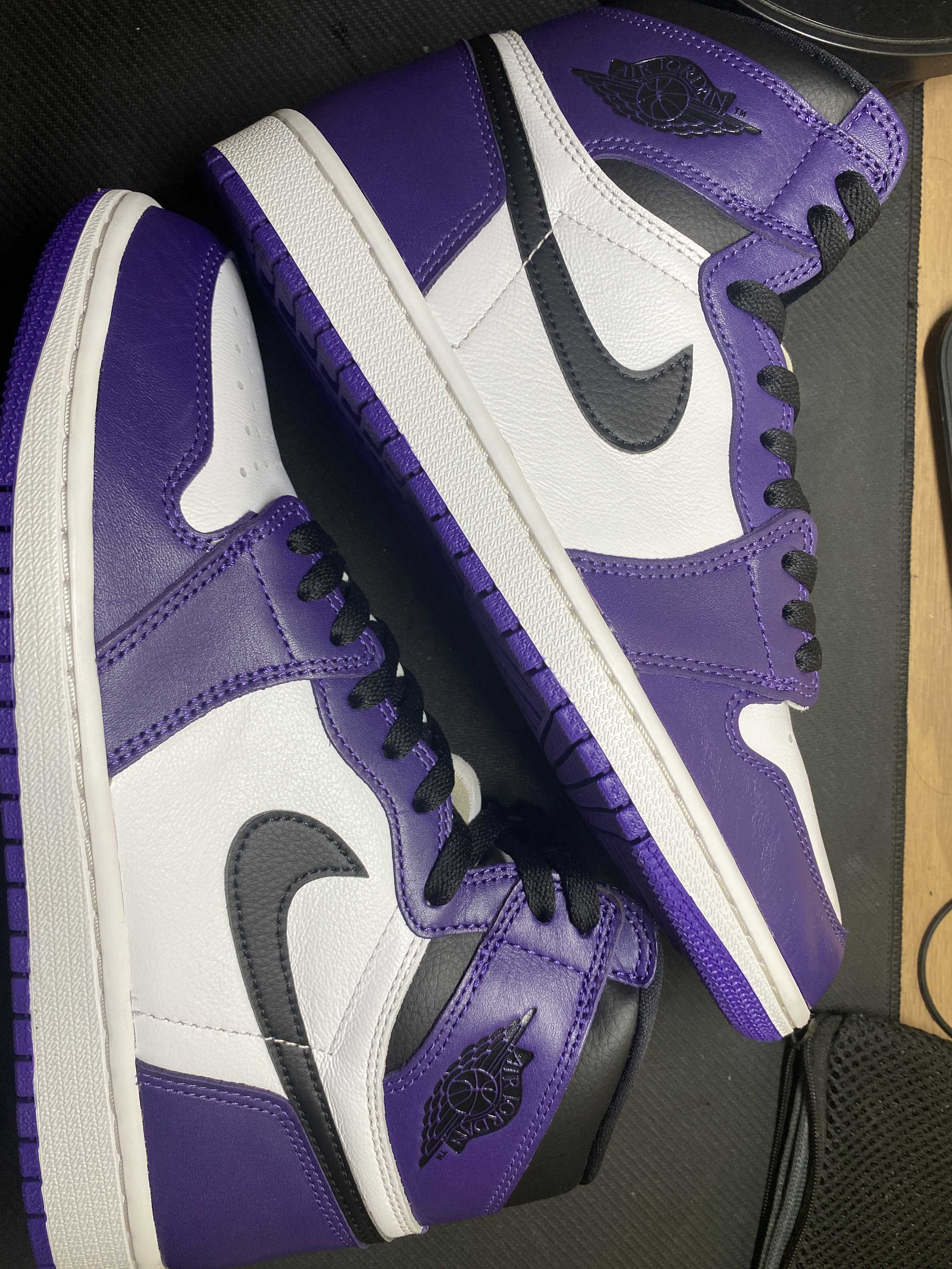 Nike Air Jordan 1 Retro High OG "Court Purple White/Black" (2020)