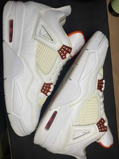 Nike Air Jordan 4 Retro "White/Team Orange"