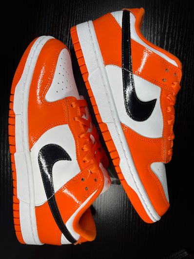 Nike Women's Dunk Low "Patent Orange"