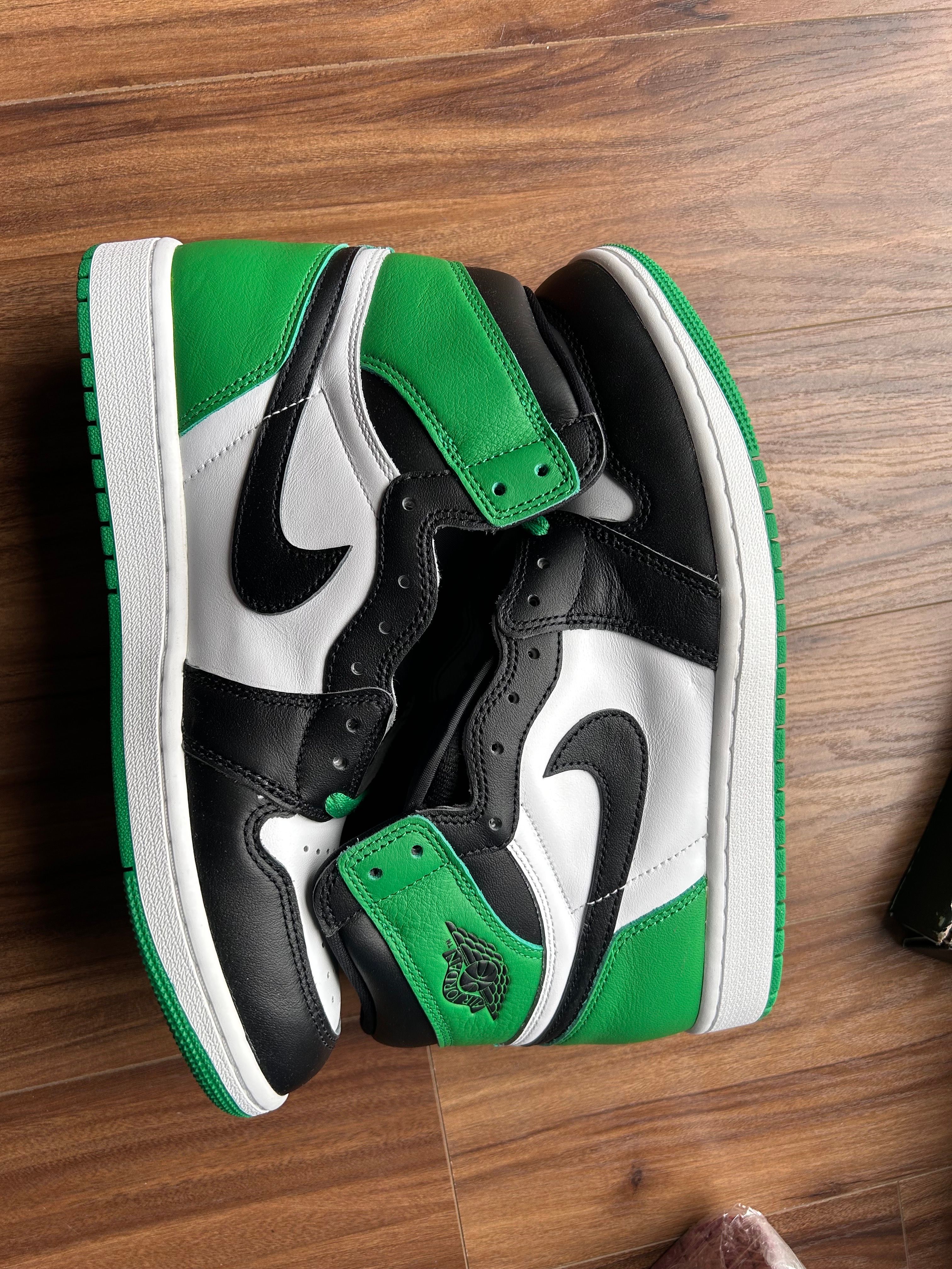 Nike Air Jordan 1 Retro High OG "Celtics/Black and Lucky Green" (2023)