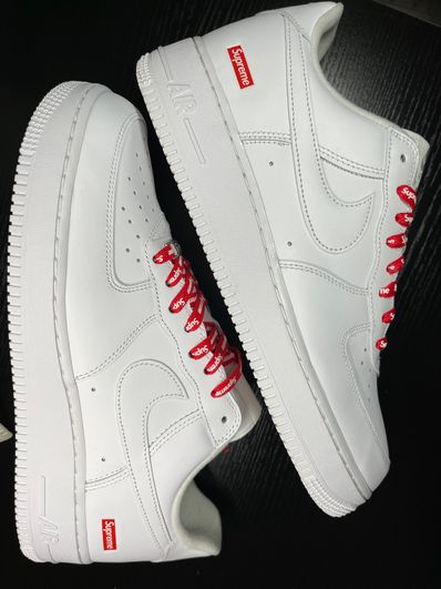 Supreme × Nike Air Force 1 Low "White"