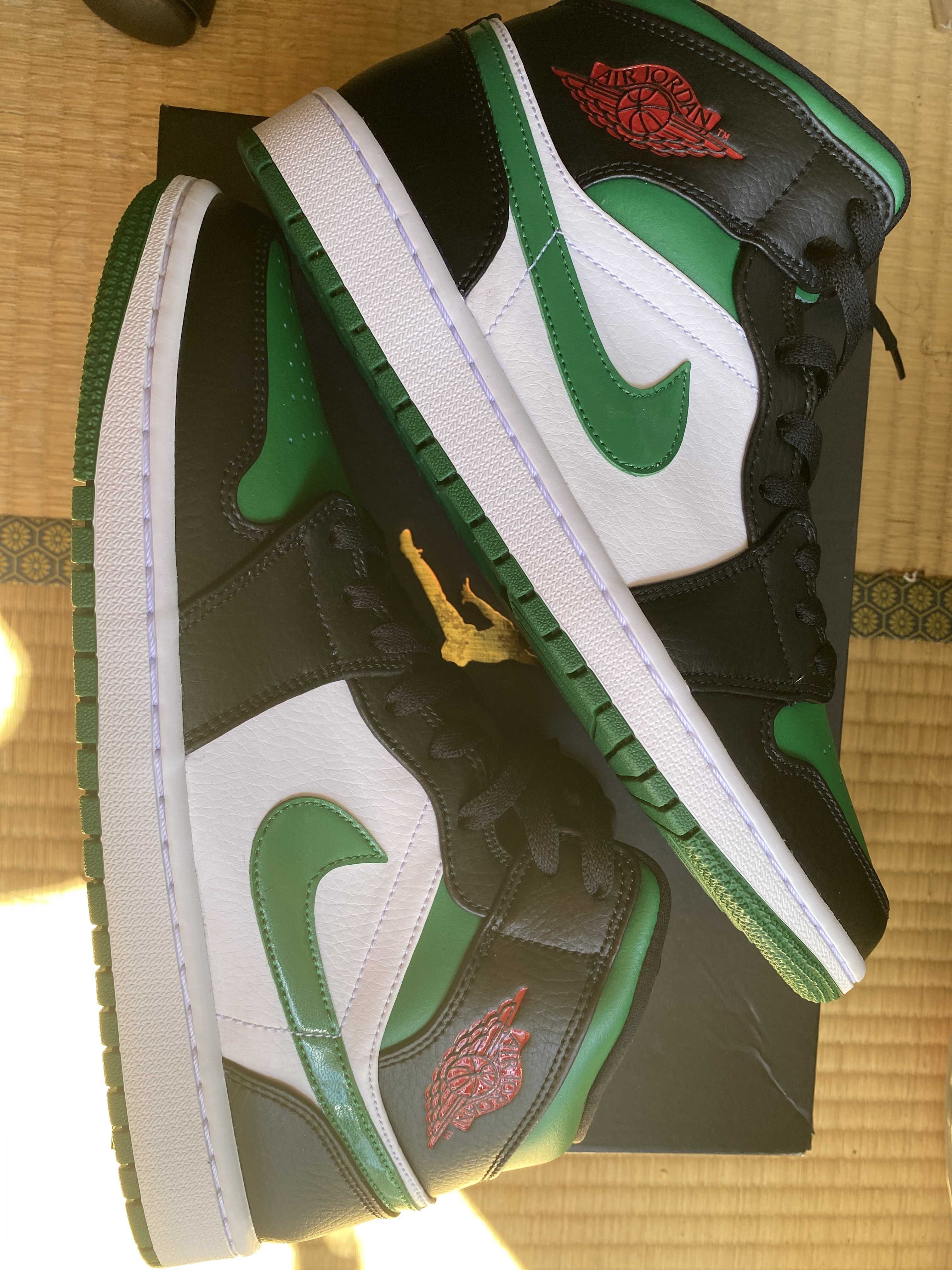 NIKE AIR JORDAN 1 MID "PINE GREEN"