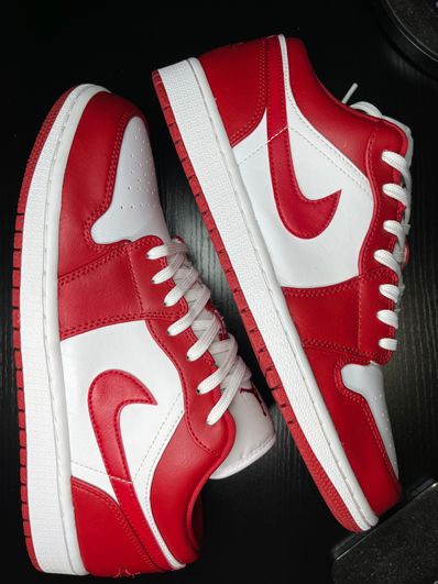 Nike Air Jordan 1 Low "Gym Red/White"