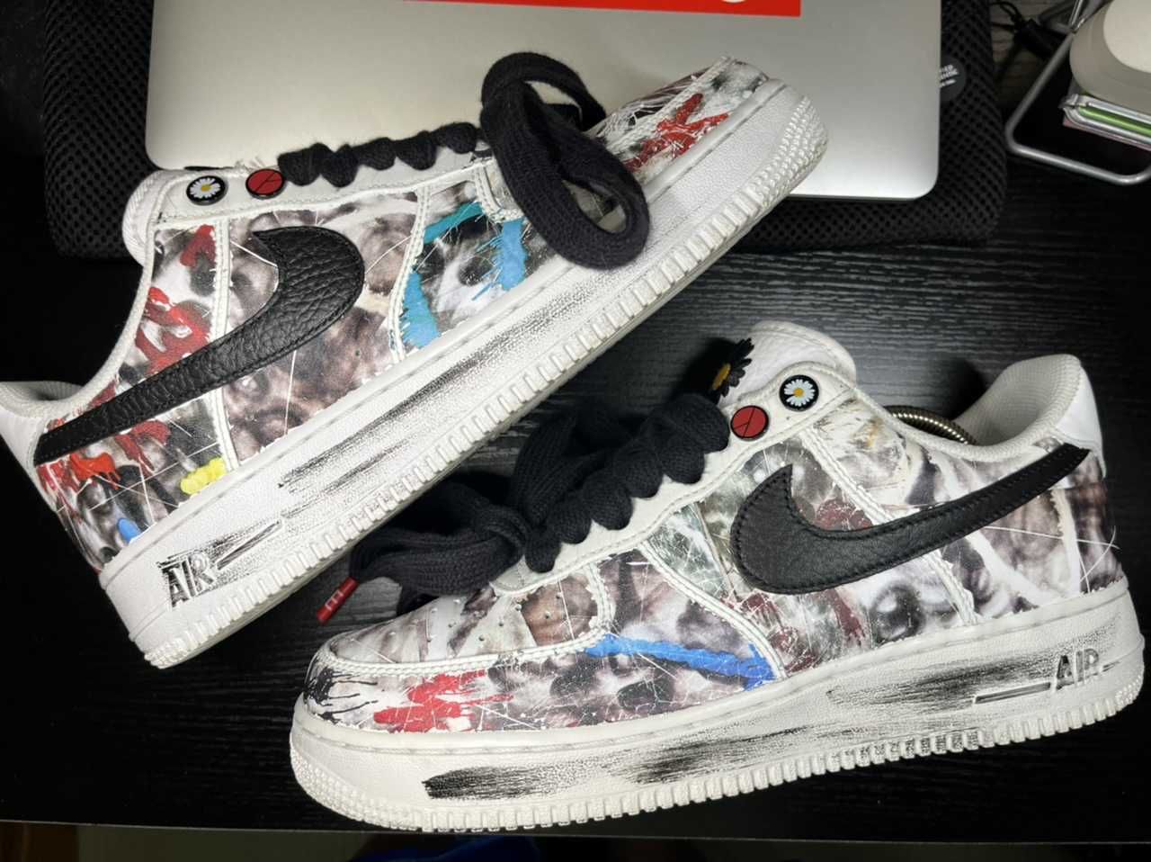 PEACEMINUSONE × Nike Air Force 1 Low "Para-noise/White/Black" / G-DRAGON