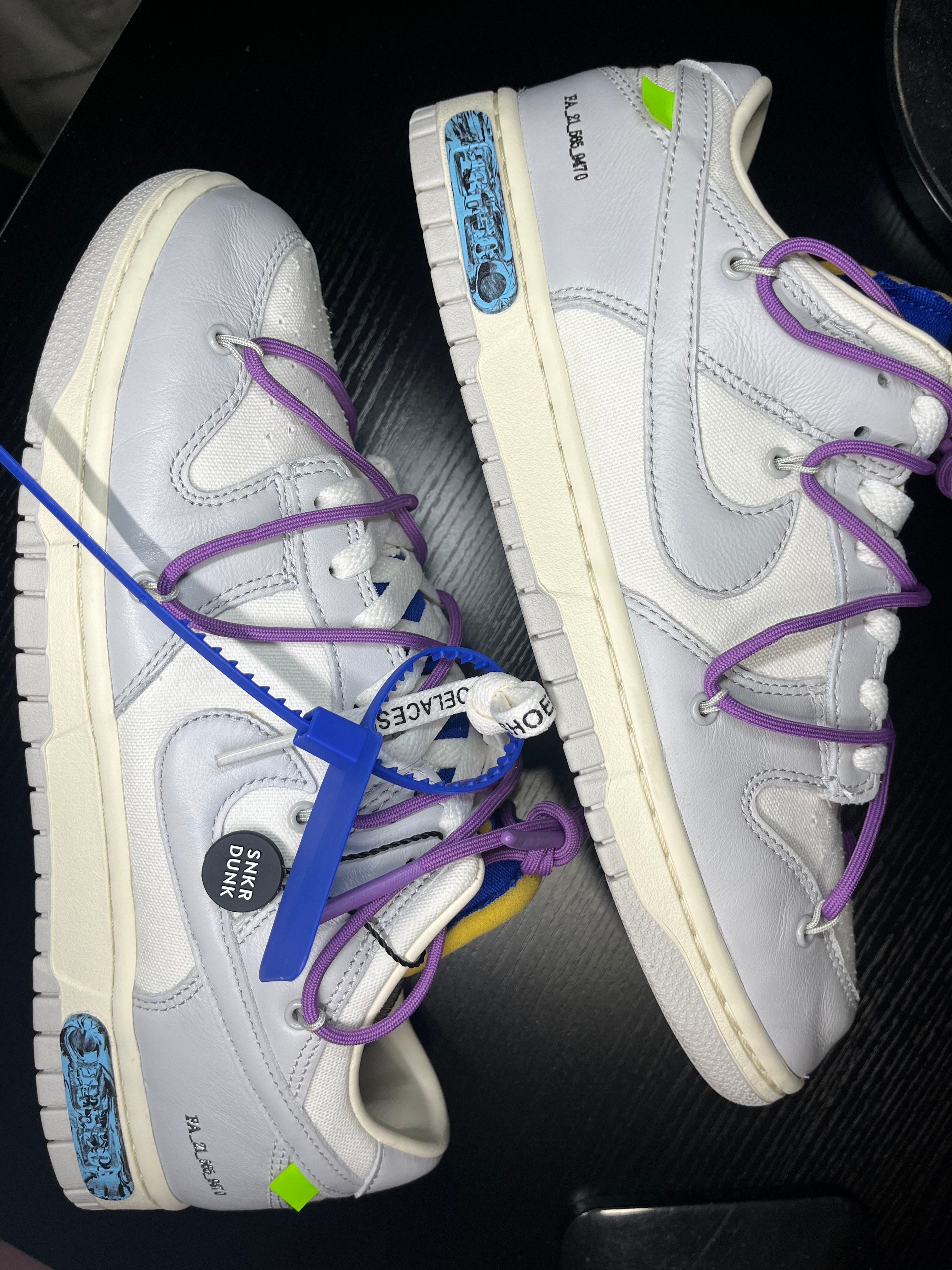 Off-White × Nike Dunk Low 1 of 50 "Lot.48" 