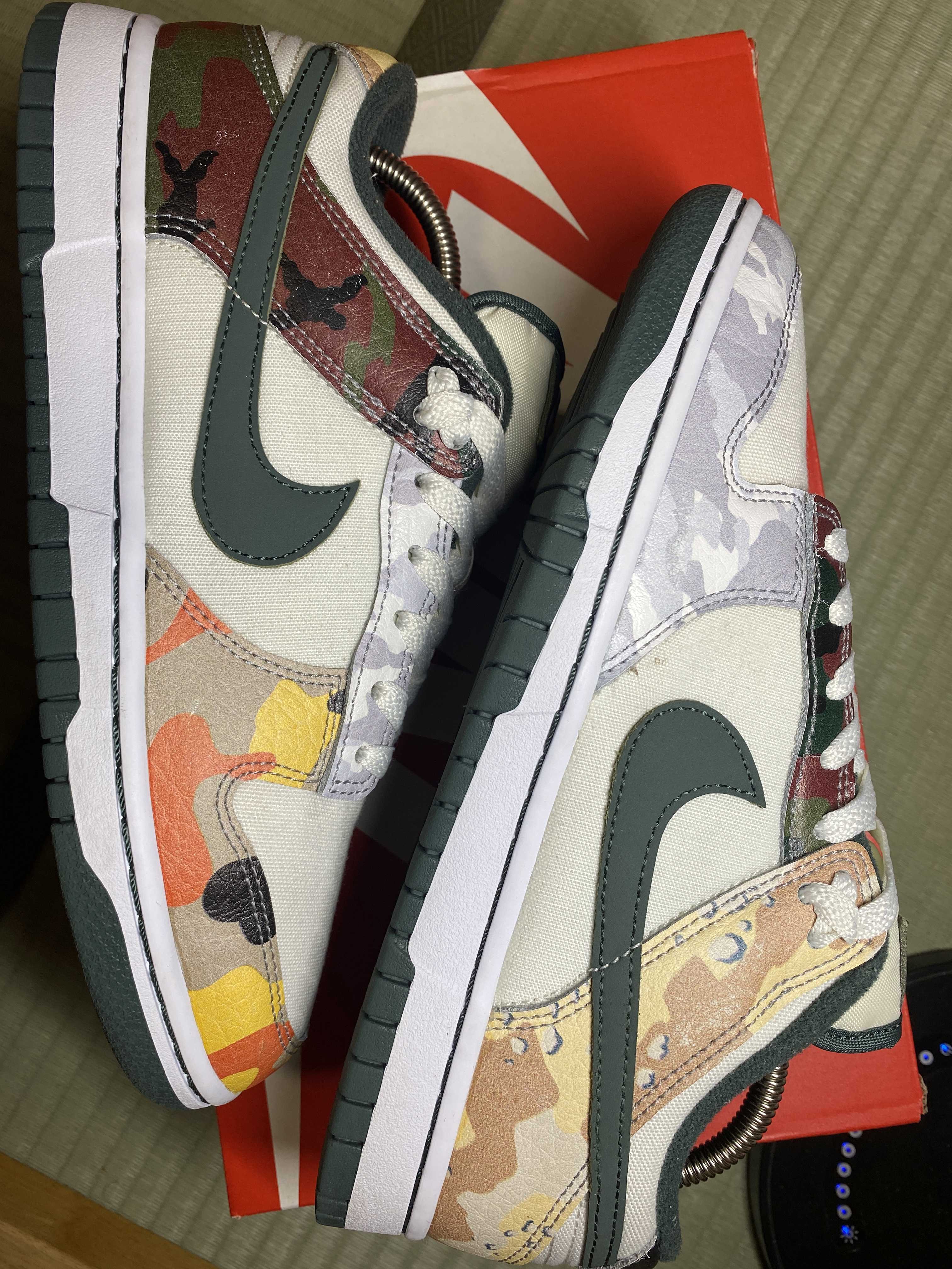 Nike Dunk Low "Sail Multi Camo"