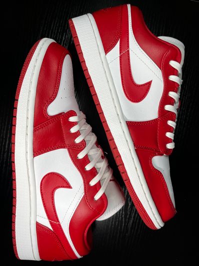 Nike Air Jordan 1 Low "Gym Red/White"