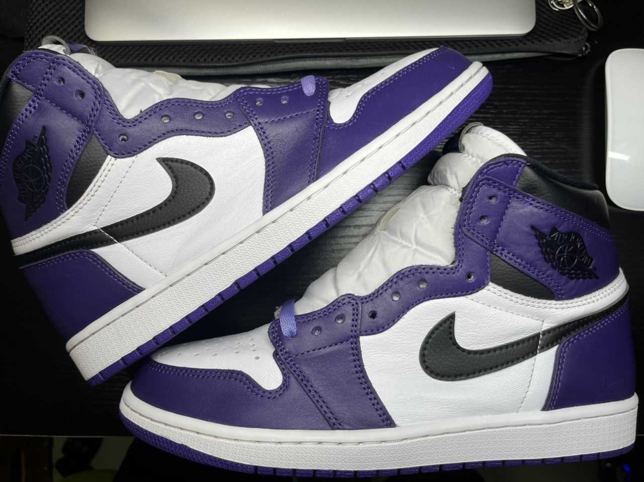 Nike Air Jordan 1 Retro High OG "Court Purple White/Black" (2020)