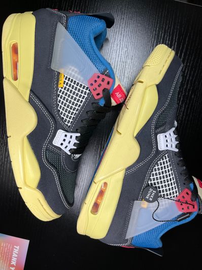 UNION × NIKE AIR JORDAN 4 "OFF NOIR"