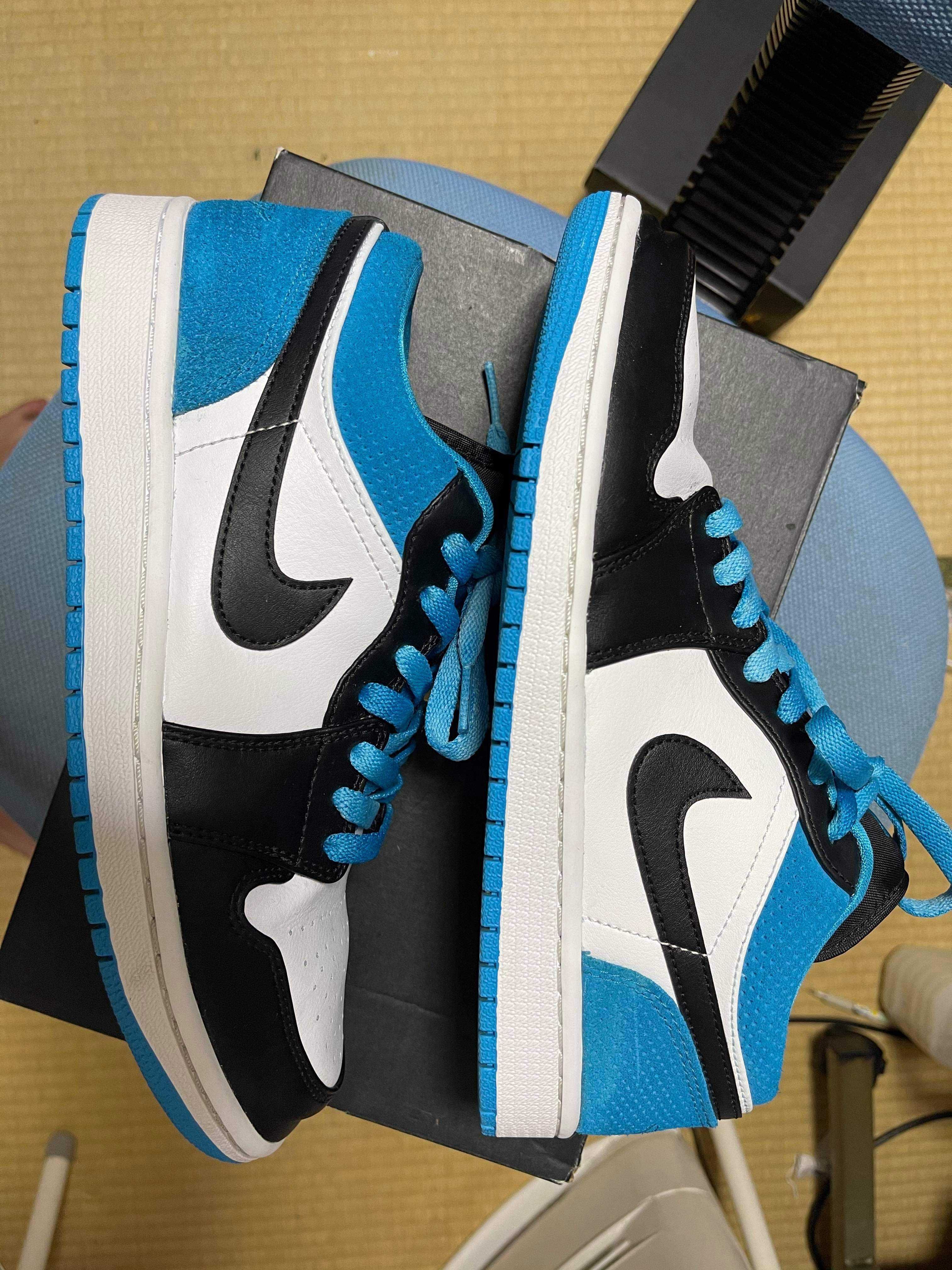 Nike Air Jordan 1 Low SE "Black/Laser Blue/White"
