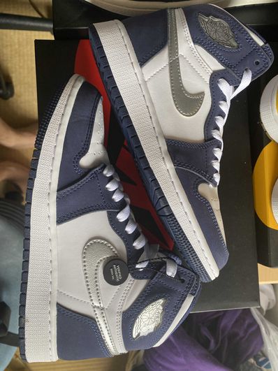 Nike GS Air Jordan 1 High OG CO.JP "Midnight Navy" (2020)(ブリーフケースなし)