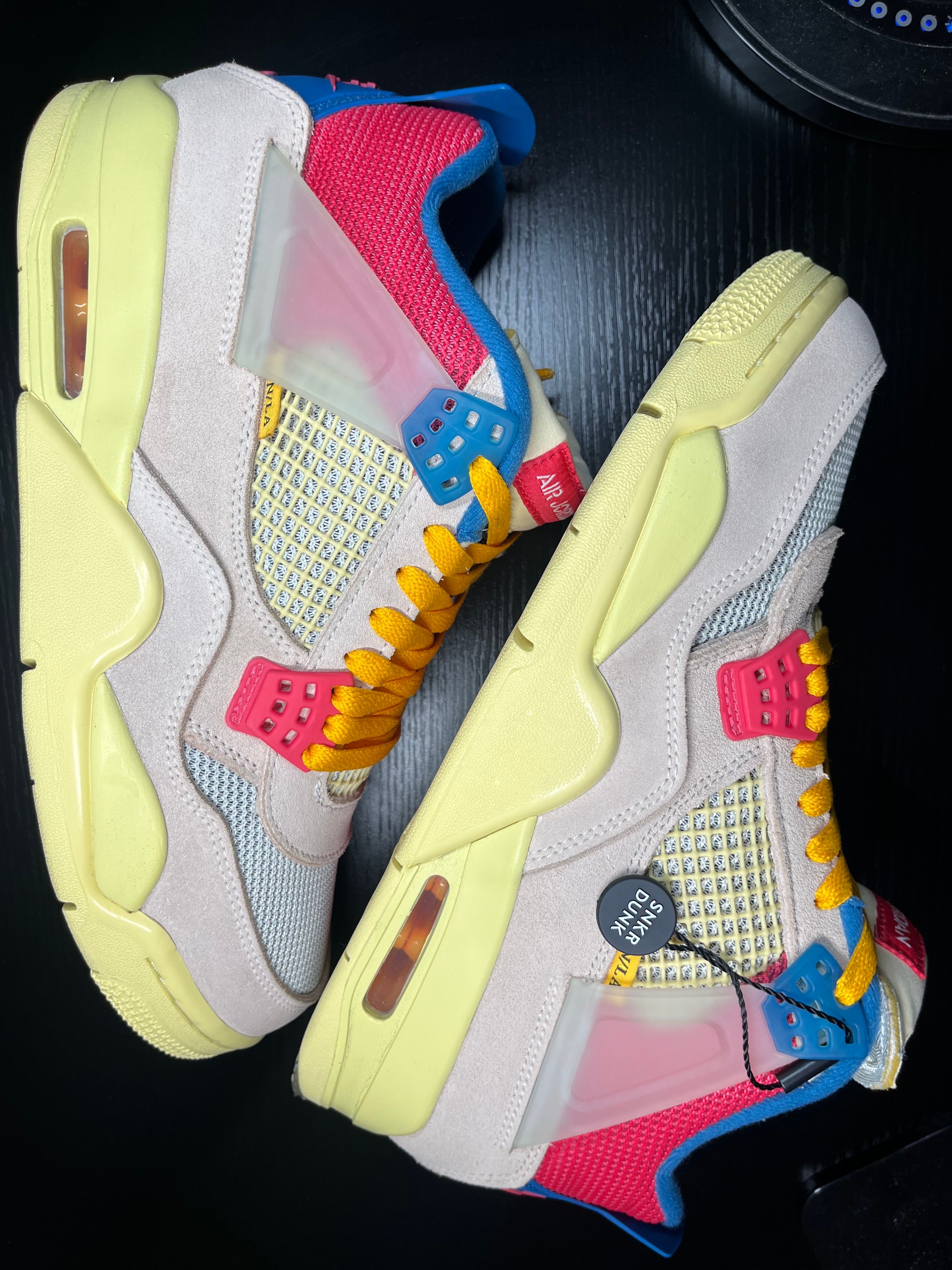 UNION × Nike Air Jordan 4 SP "Guava Ice/Light Fusion Red"