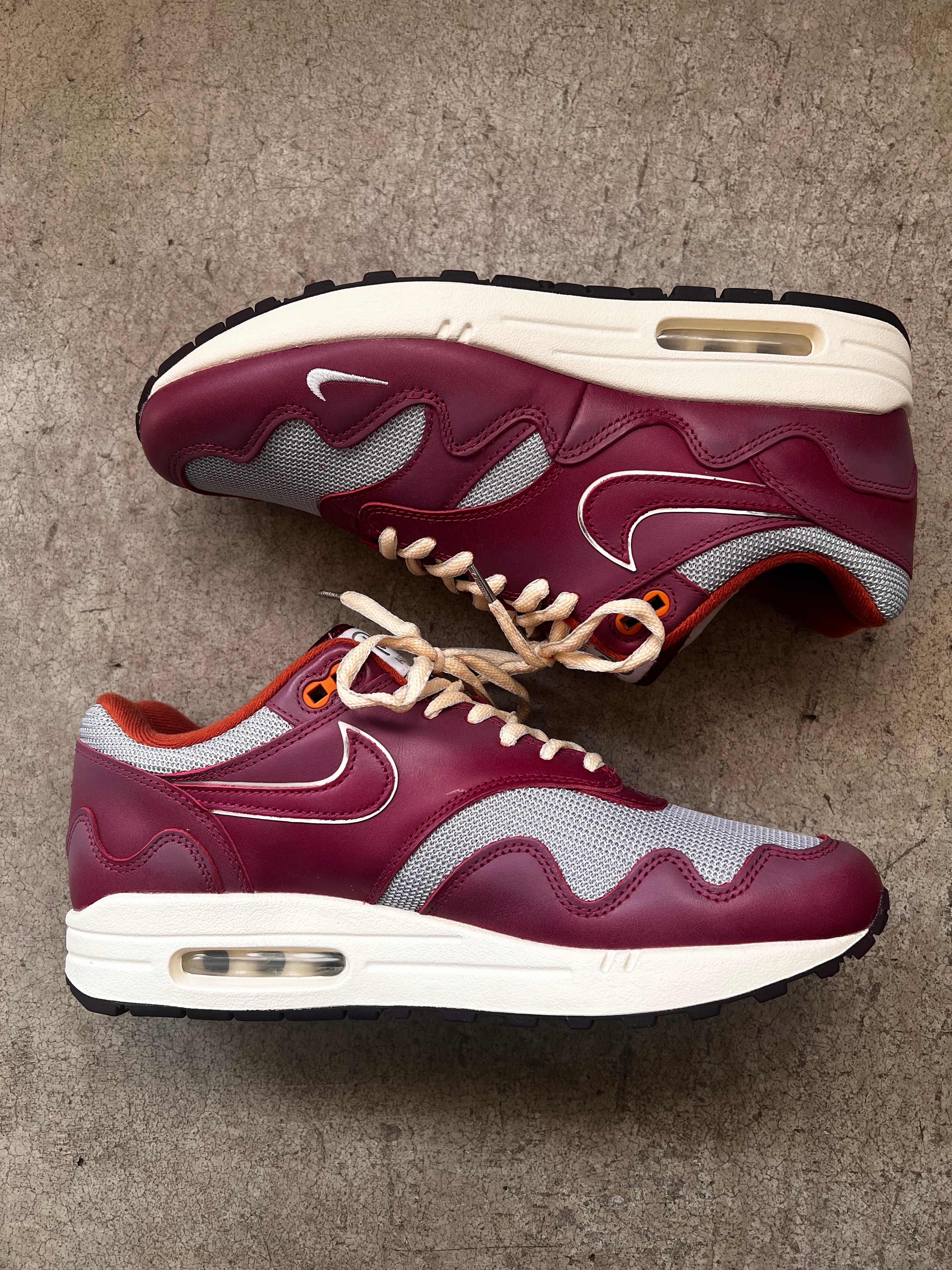 Patta × Nike Air Max 1 "Night Maroon"