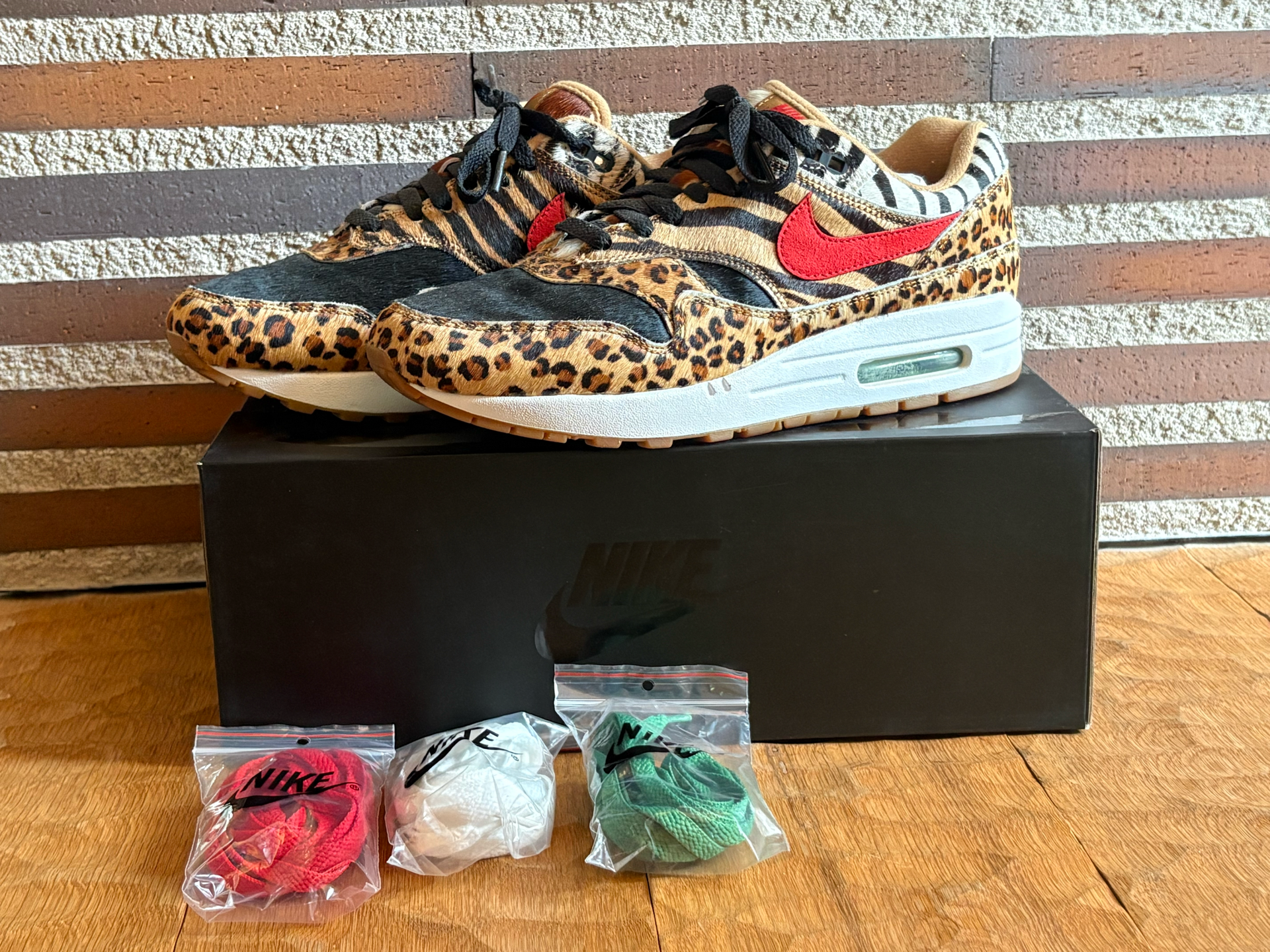 atmos × Nike Air Max 1 DLX "Animal Pack/Safari"