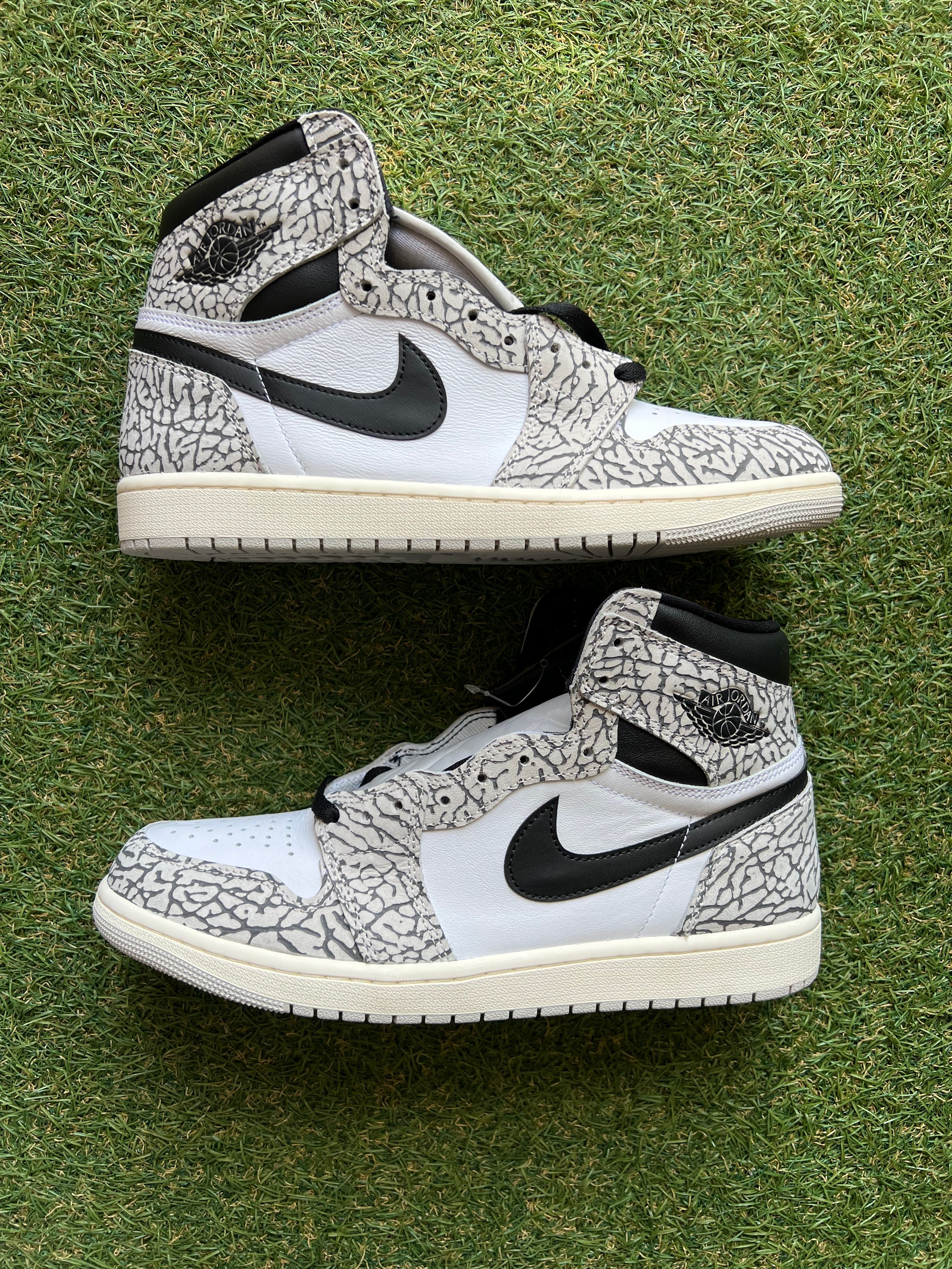 Nike Air Jordan 1 High OG "White Cement/Safari"