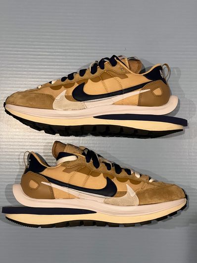 Sacai × Nike Vapor Waffle "Sesame And Blue Void"