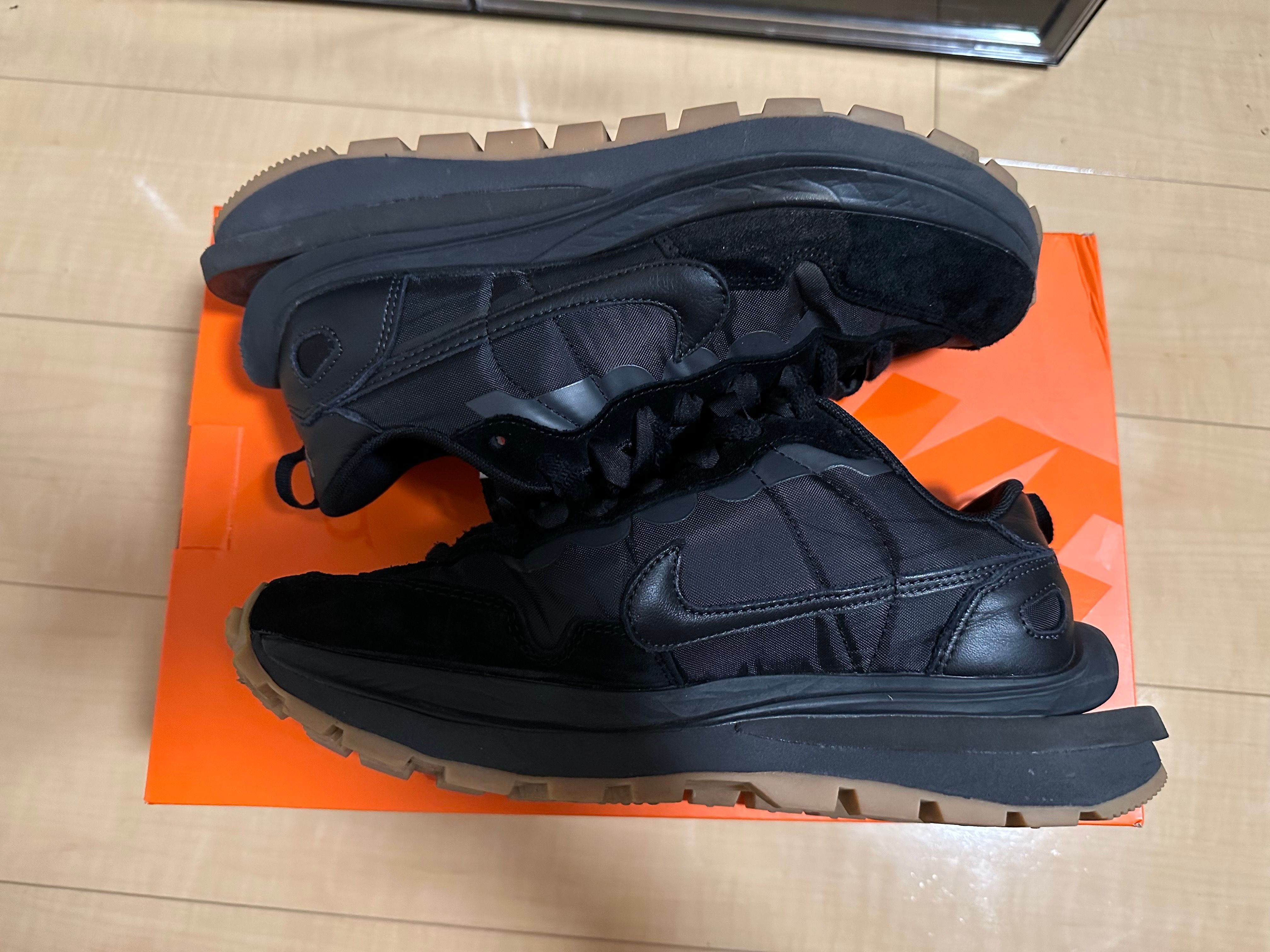 sacai × Nike VaporWaffle "Black Gum"